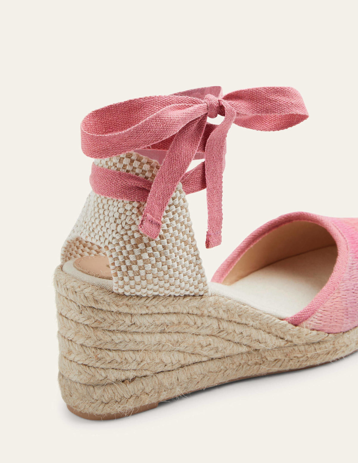 Cassie Espadrille Wedge-Wild Rose Ombre - Image 3