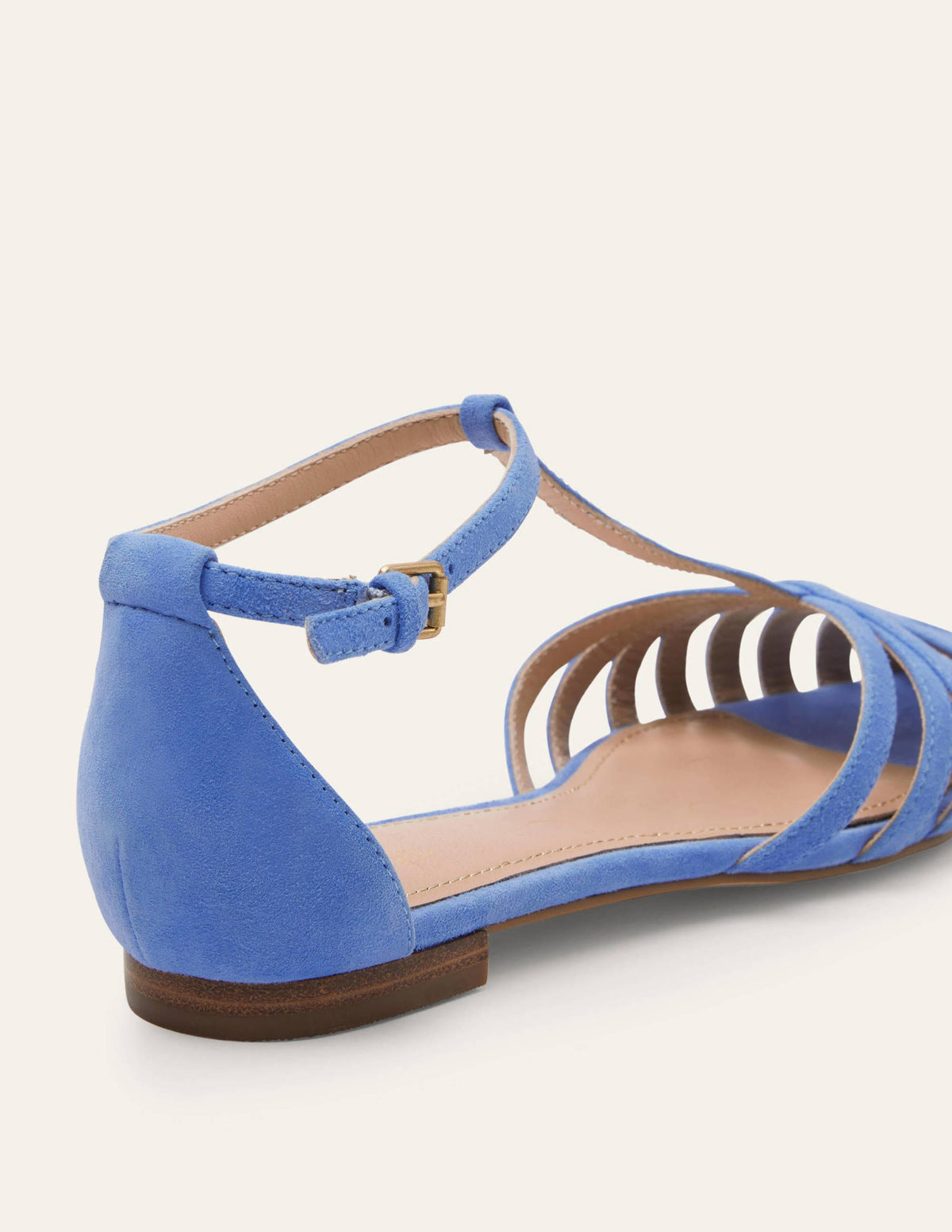 Tess Cage Flat Sandals-Grape Hyacinth-3