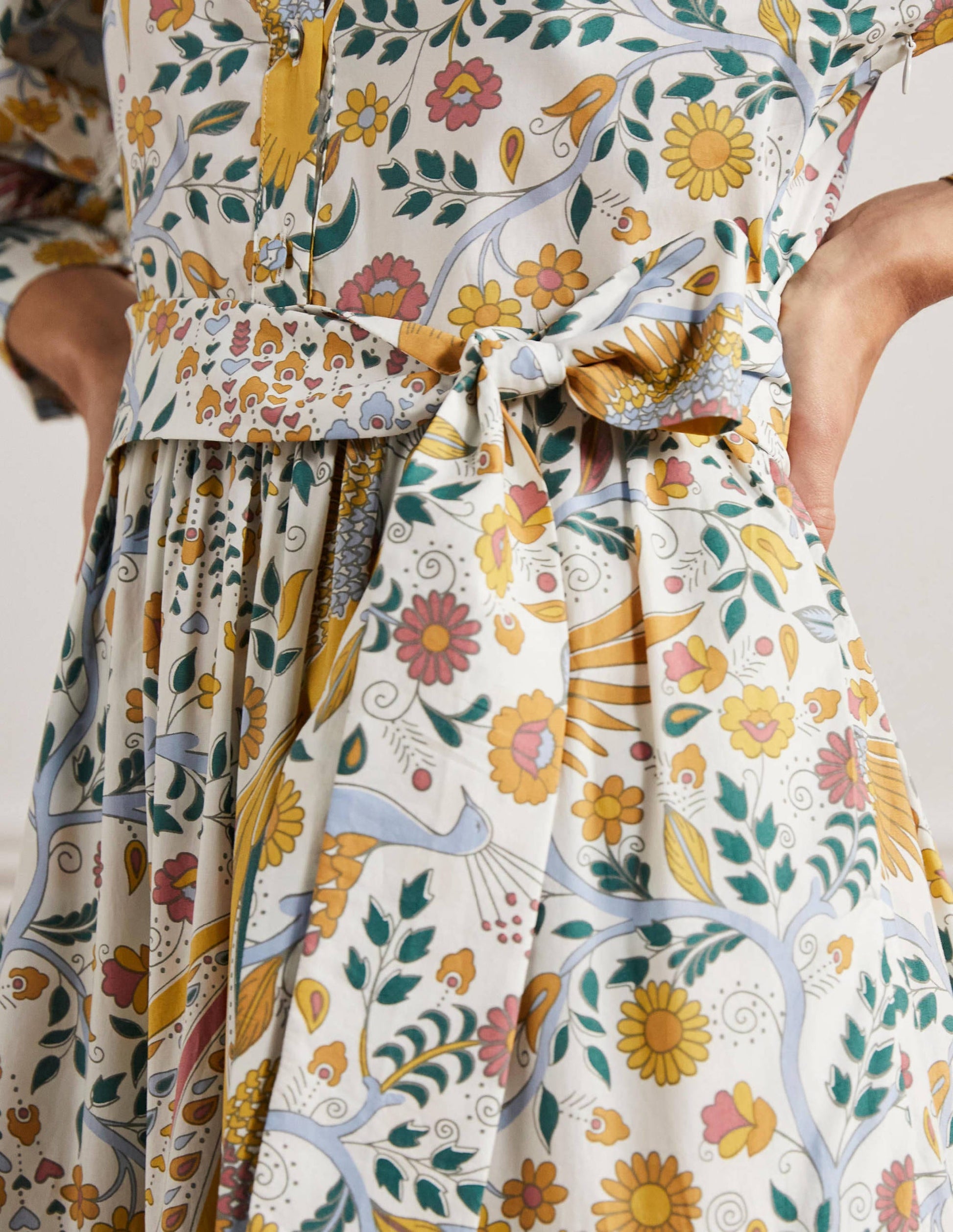 Ava Tiered Maxi Dress-Multi, Enchanting Peacock-2