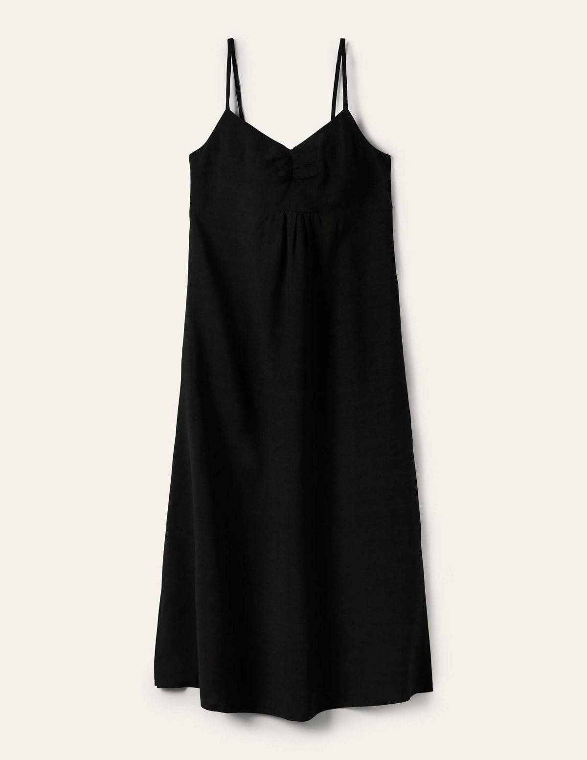 Strappy Midi Dress-Black - Image 5