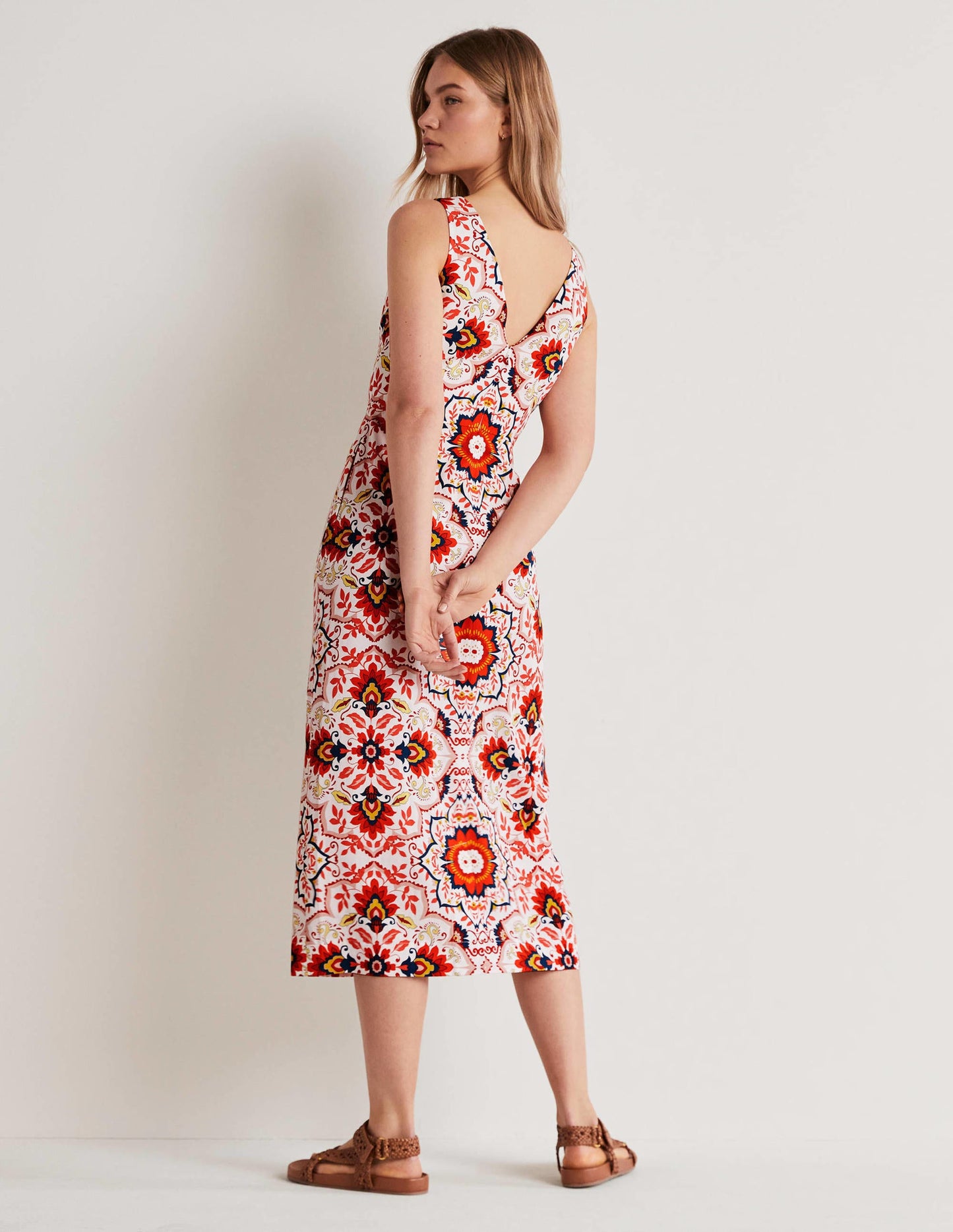 Fiona Column Dress-Multi, Bloomsbury