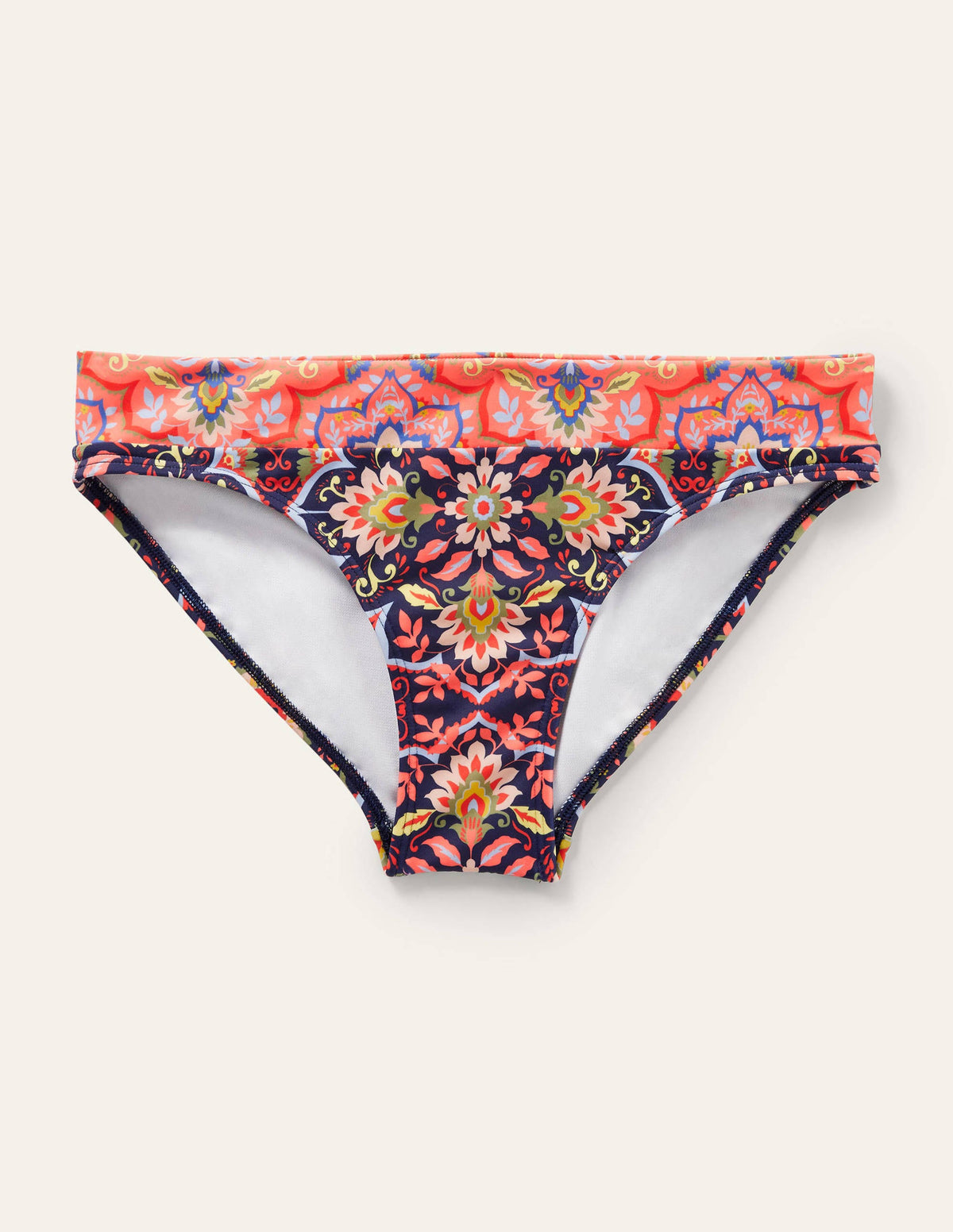 Ithaca Panel Bikini Bottoms-French Navy, Bloomsbury-6