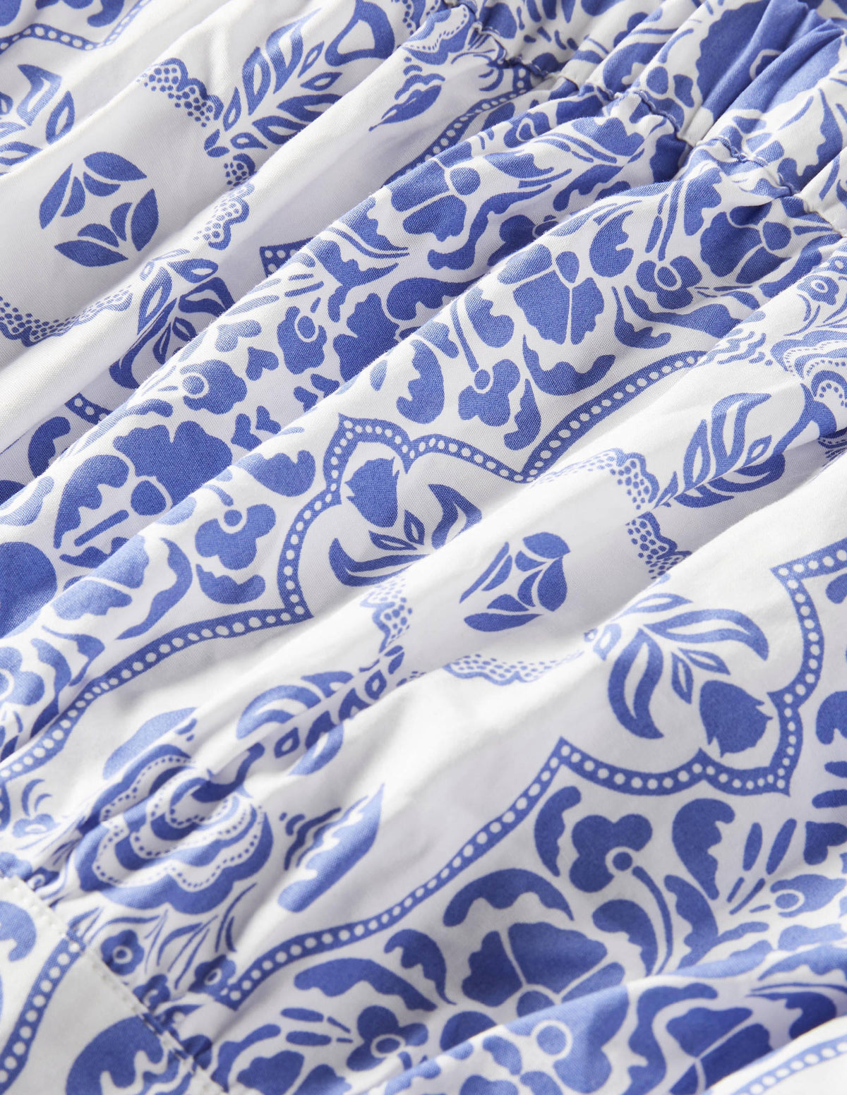 Cropped Cotton Top-Bluebell, Passion Bloom-5