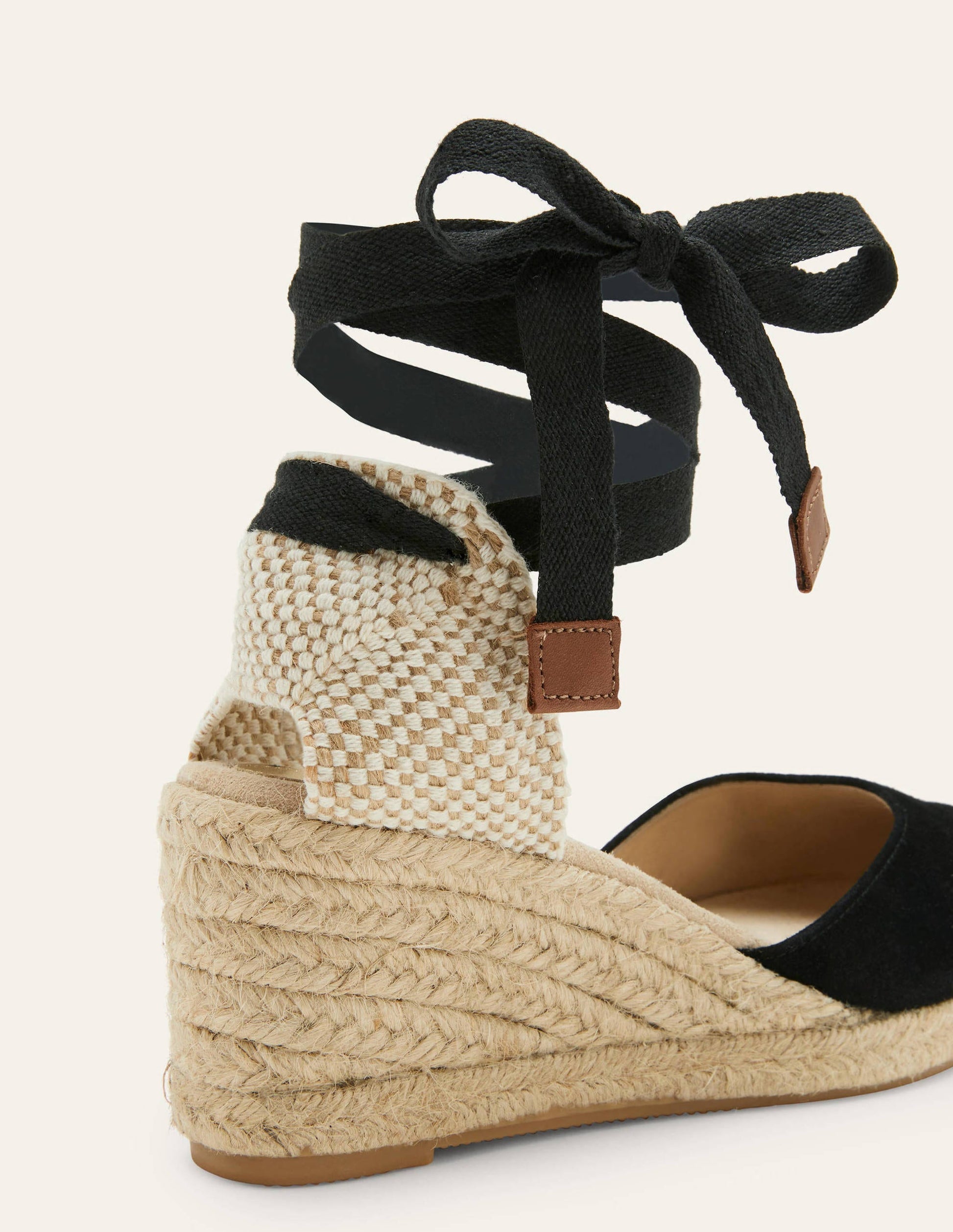 Cassie Espadrille Wedge-Black-2