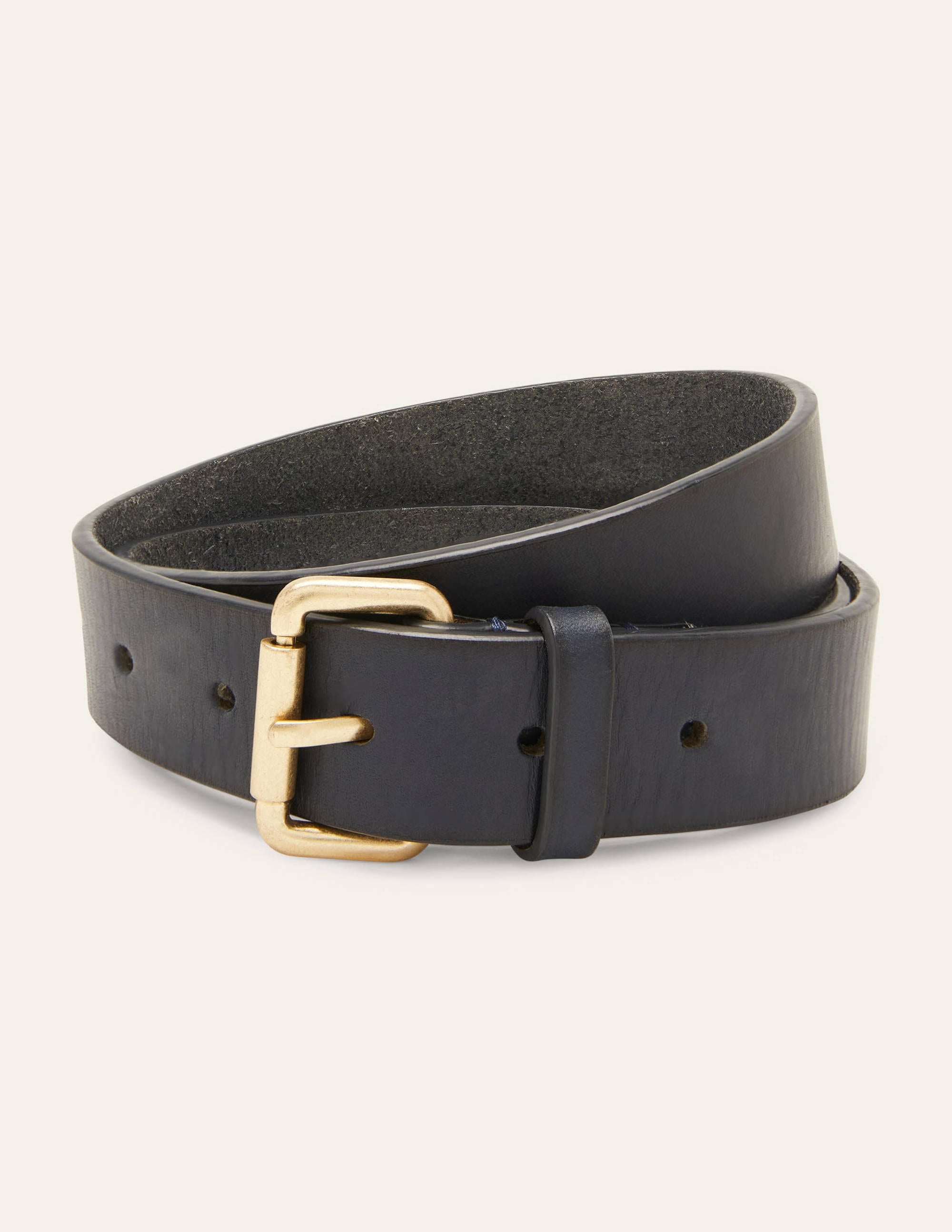 Classic Buckle Belt-Navy - Image 1