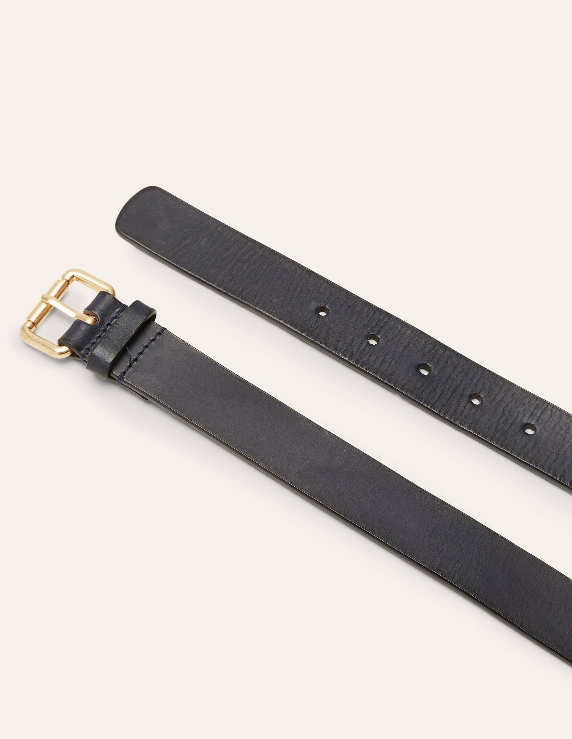 Classic Buckle Belt-Navy - Image 2