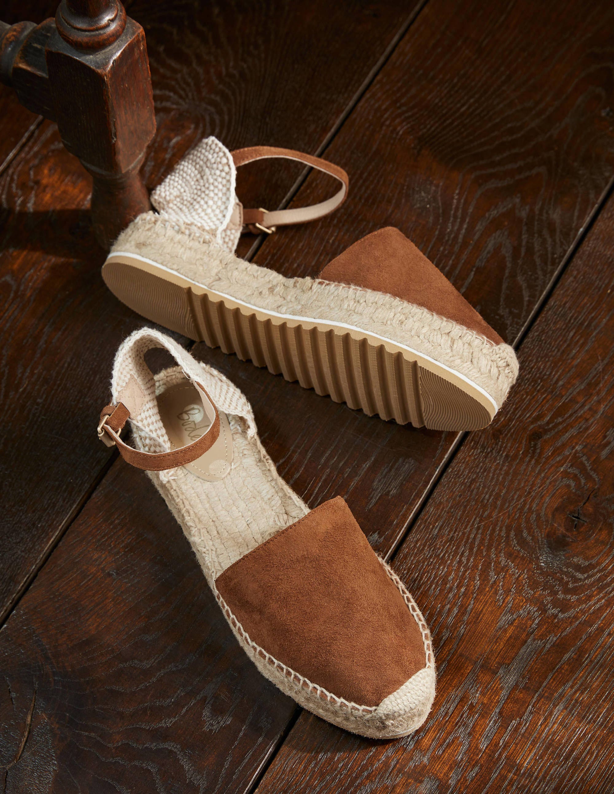 Flatform Espadrilles-Tan - Image 1