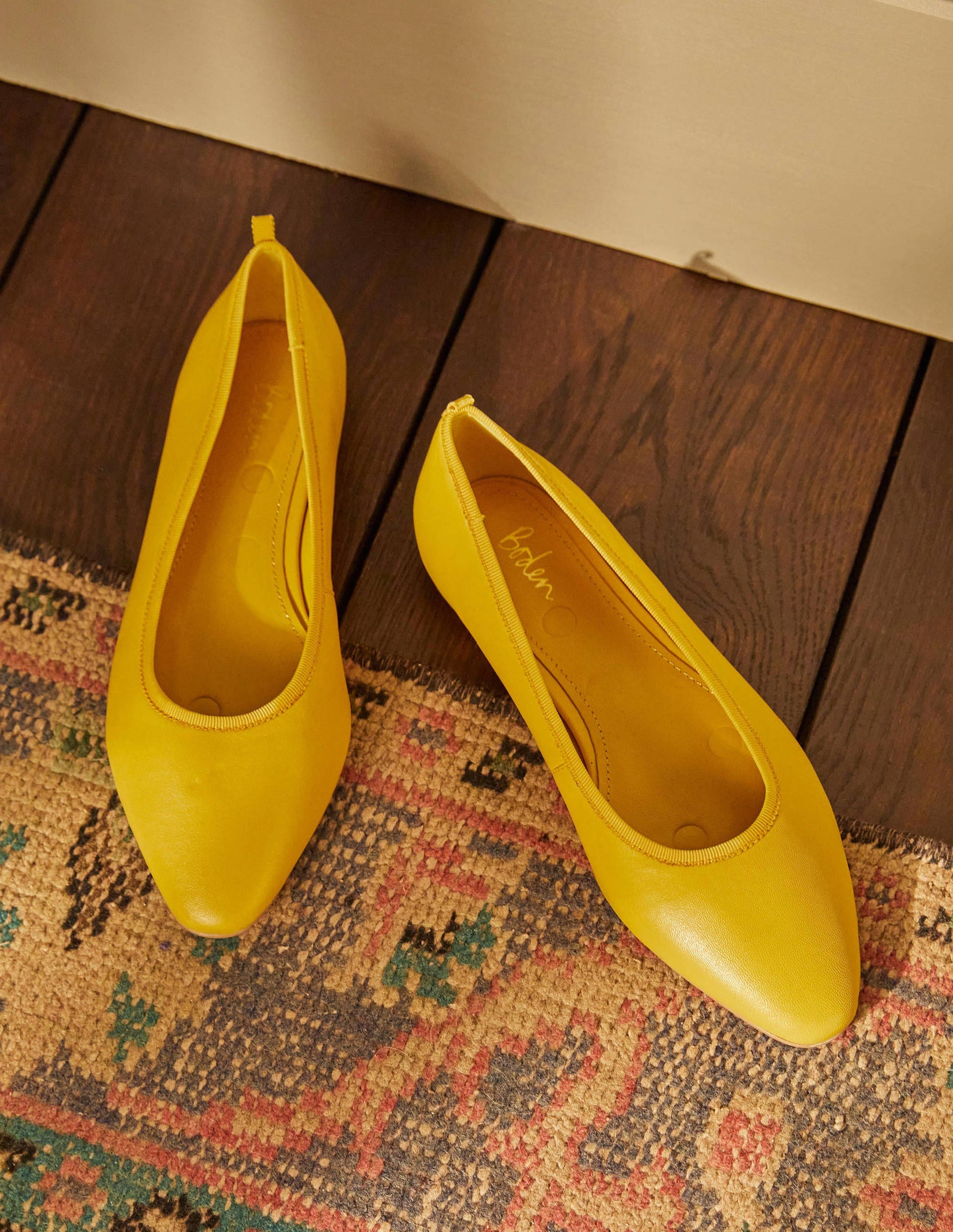 Almond Toe Ballerinas-Honeycomb-1