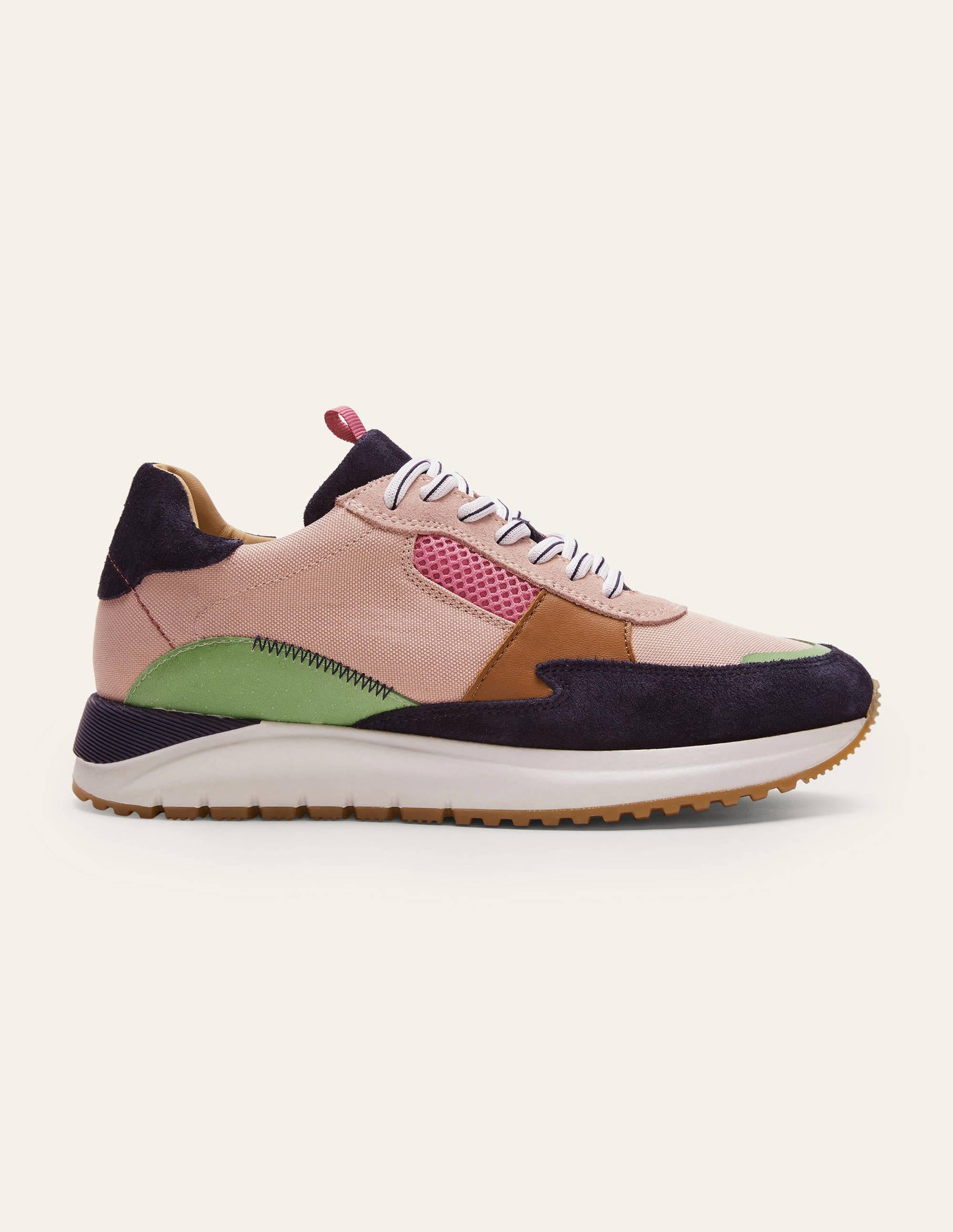 Colourblock Sneakers-Milkshake - Image 2