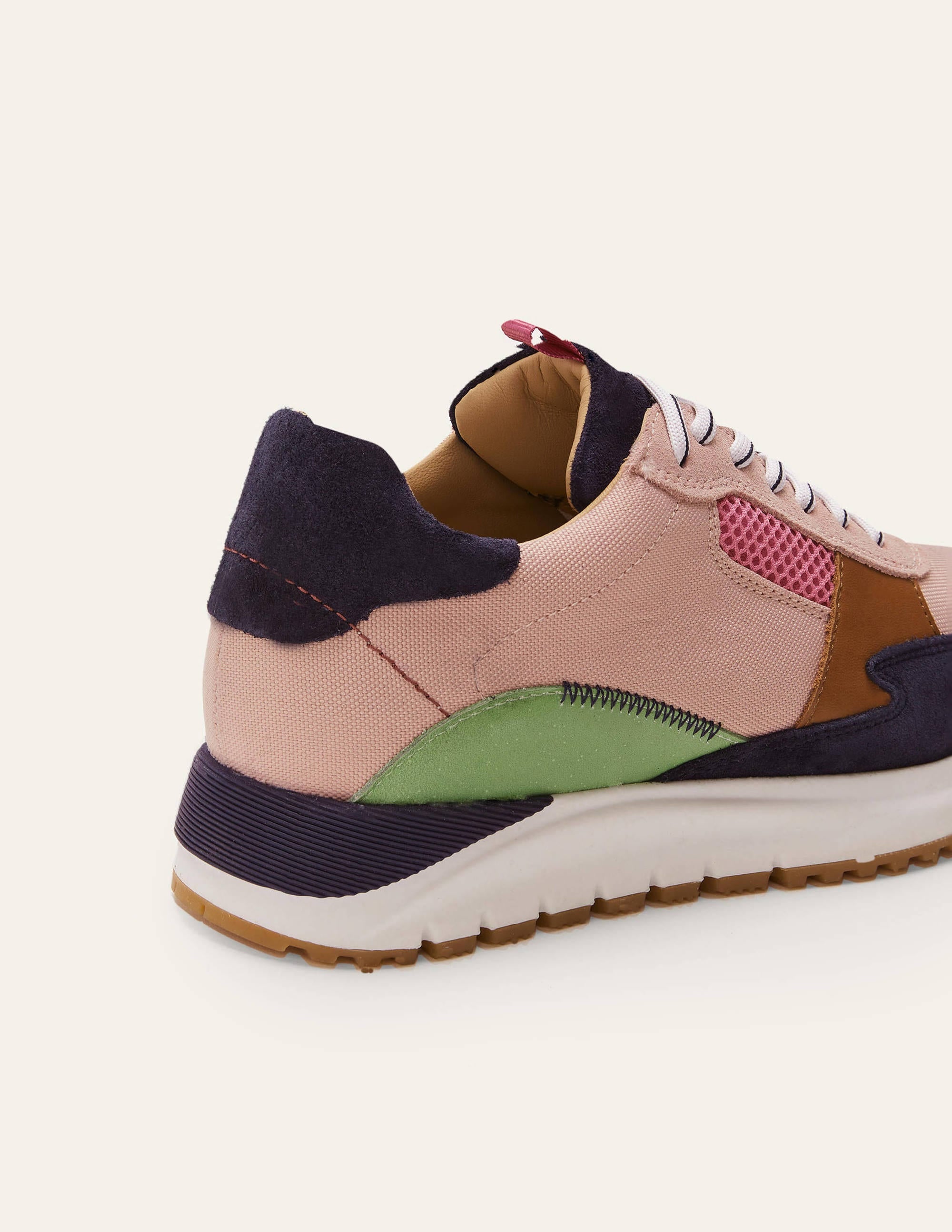 Colourblock Sneakers-Milkshake - Image 4
