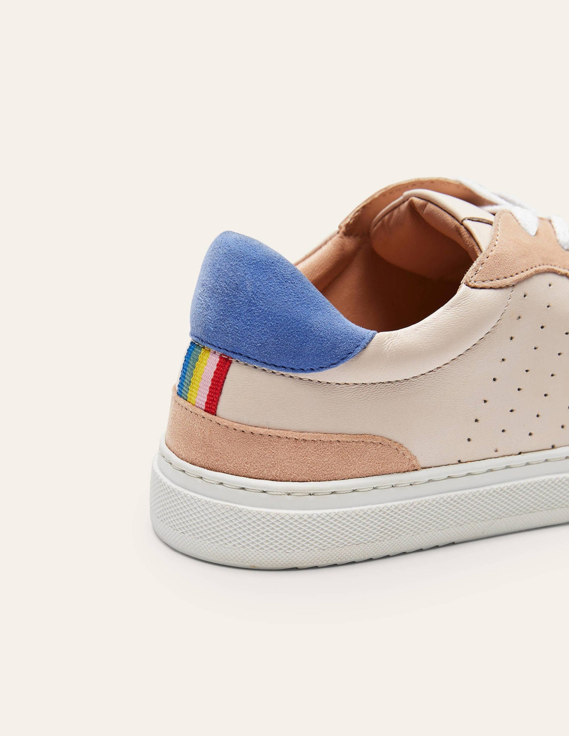Lace Up Leather Sneakers-Firecracker-3