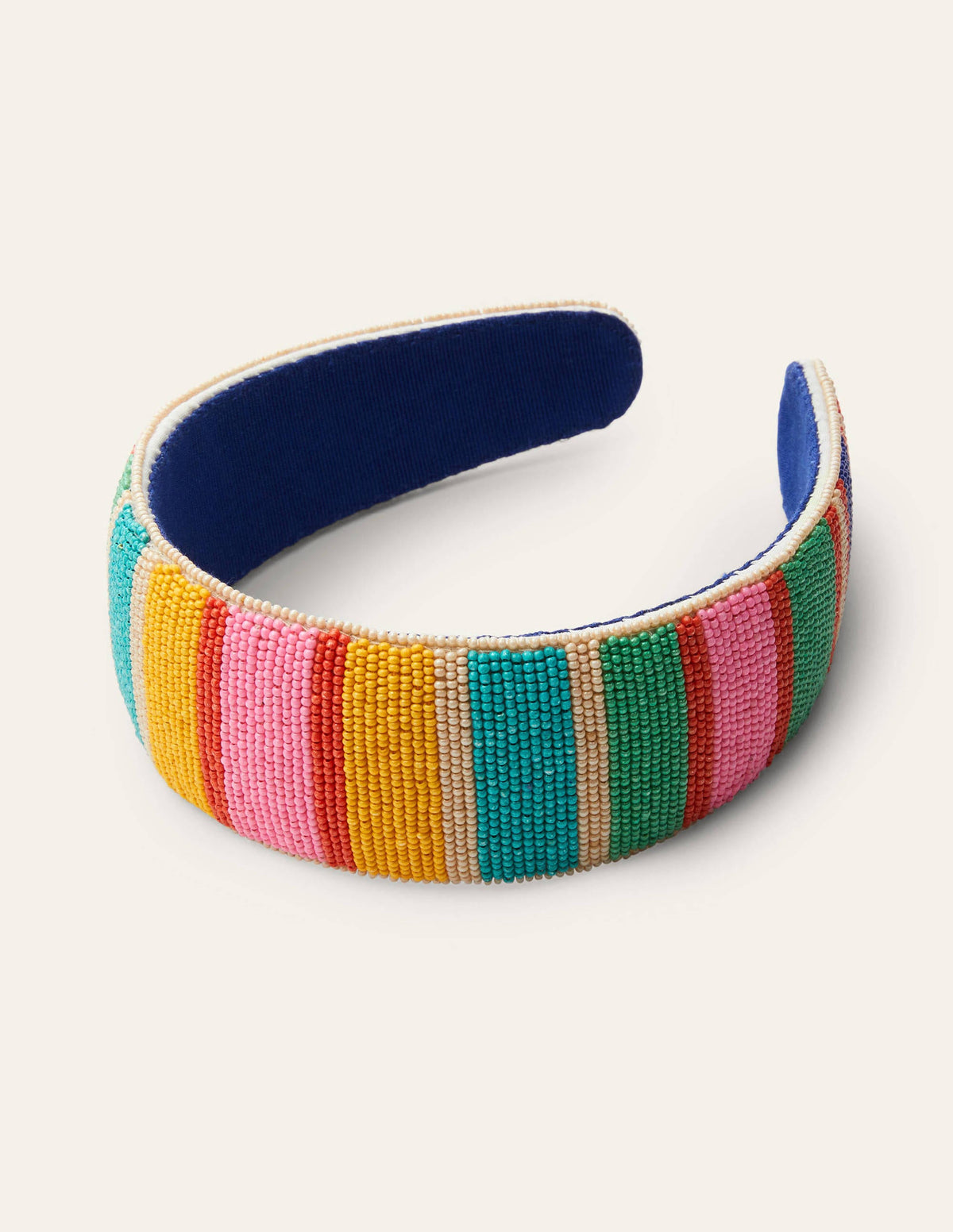 Embellished Headband-Multi Stripe - Image 1