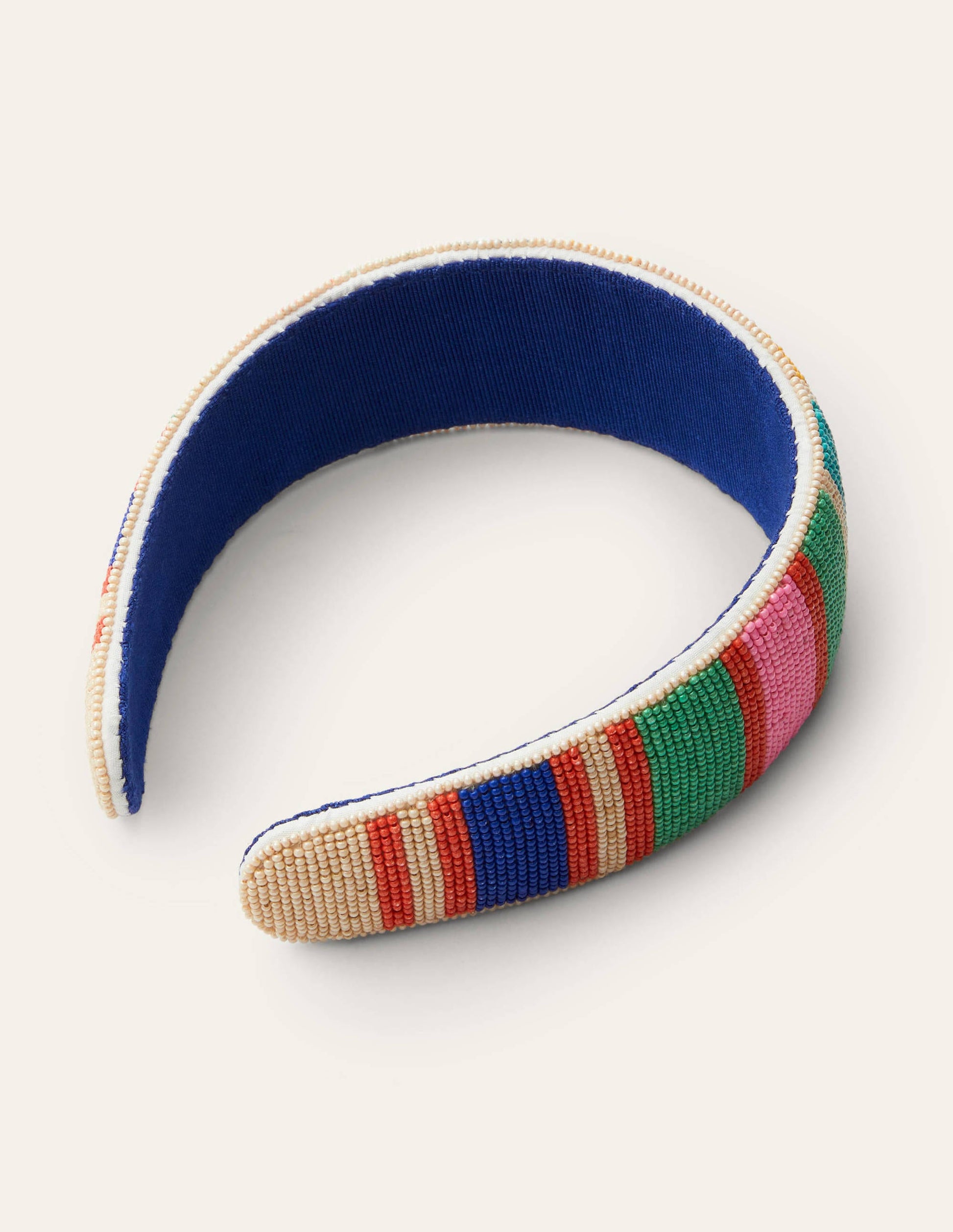 Embellished Headband-Multi Stripe-2