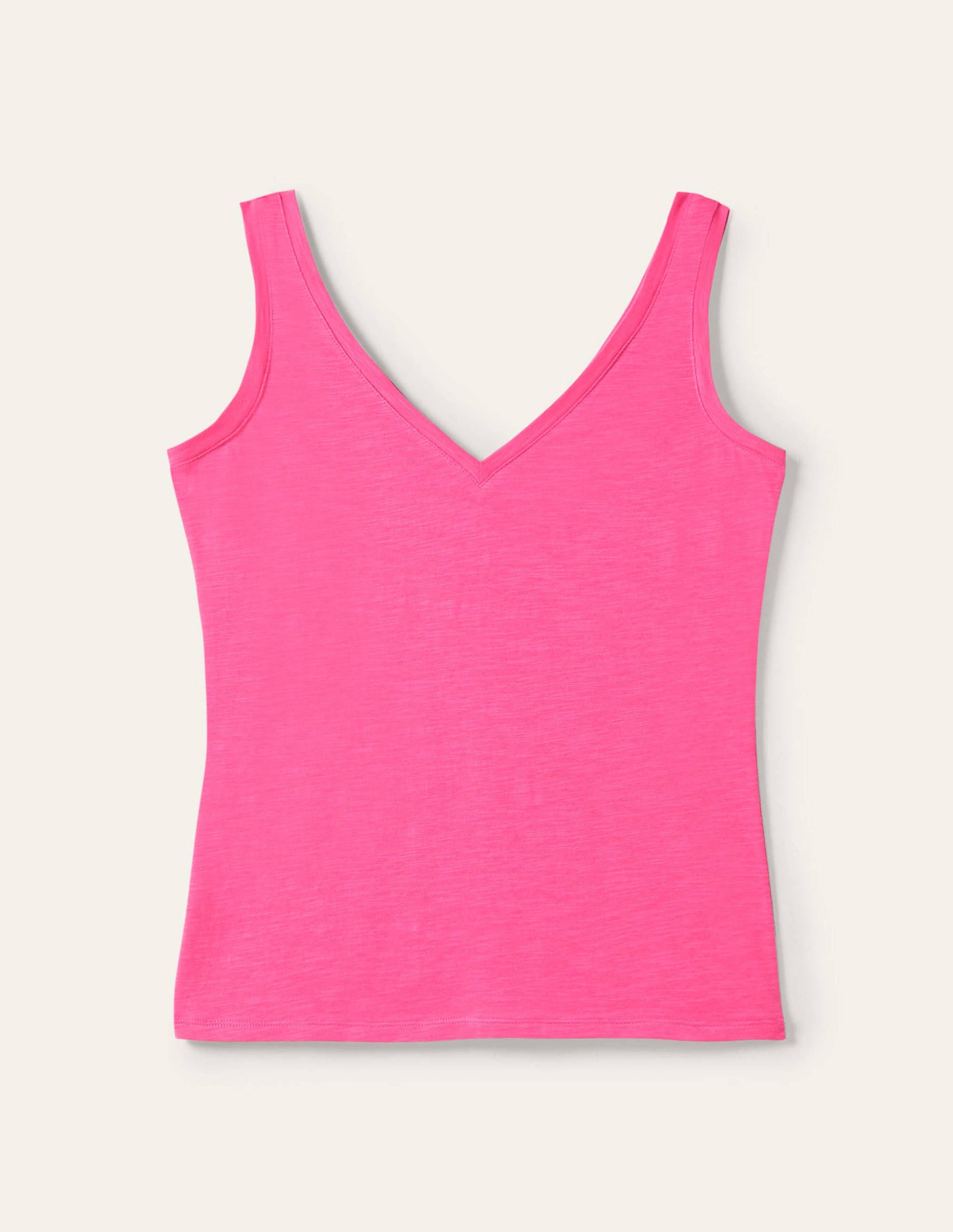 Cotton Tank Top-Festival Pink-5