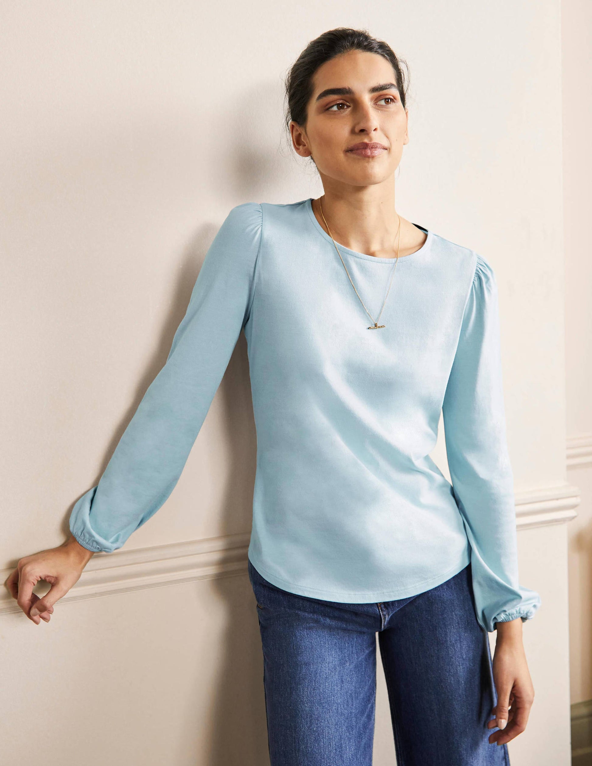 Supersoft Long Sleeve Top-Dawn Sky-4