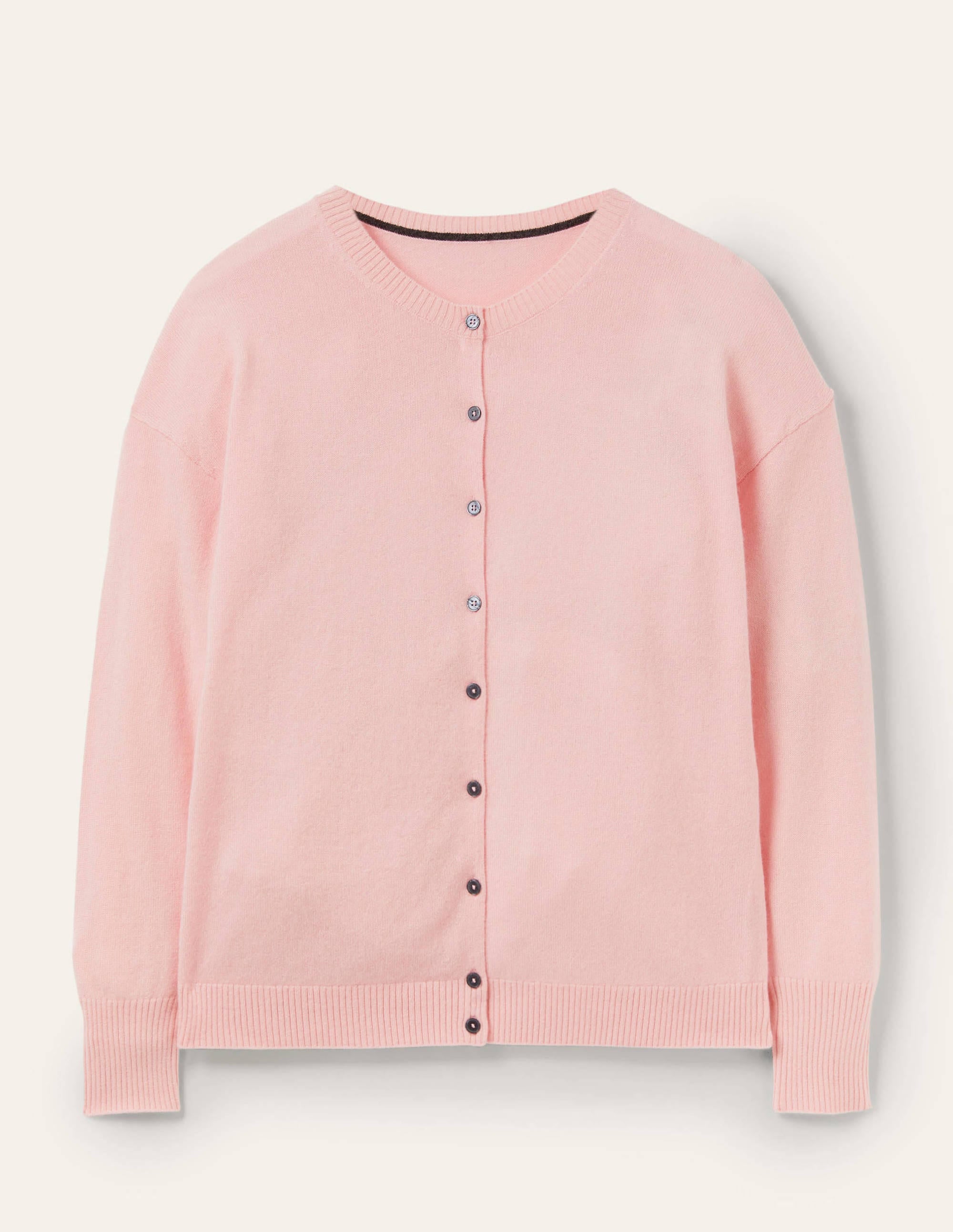 Cashmere Cardigan-Pink Blush - Image 6