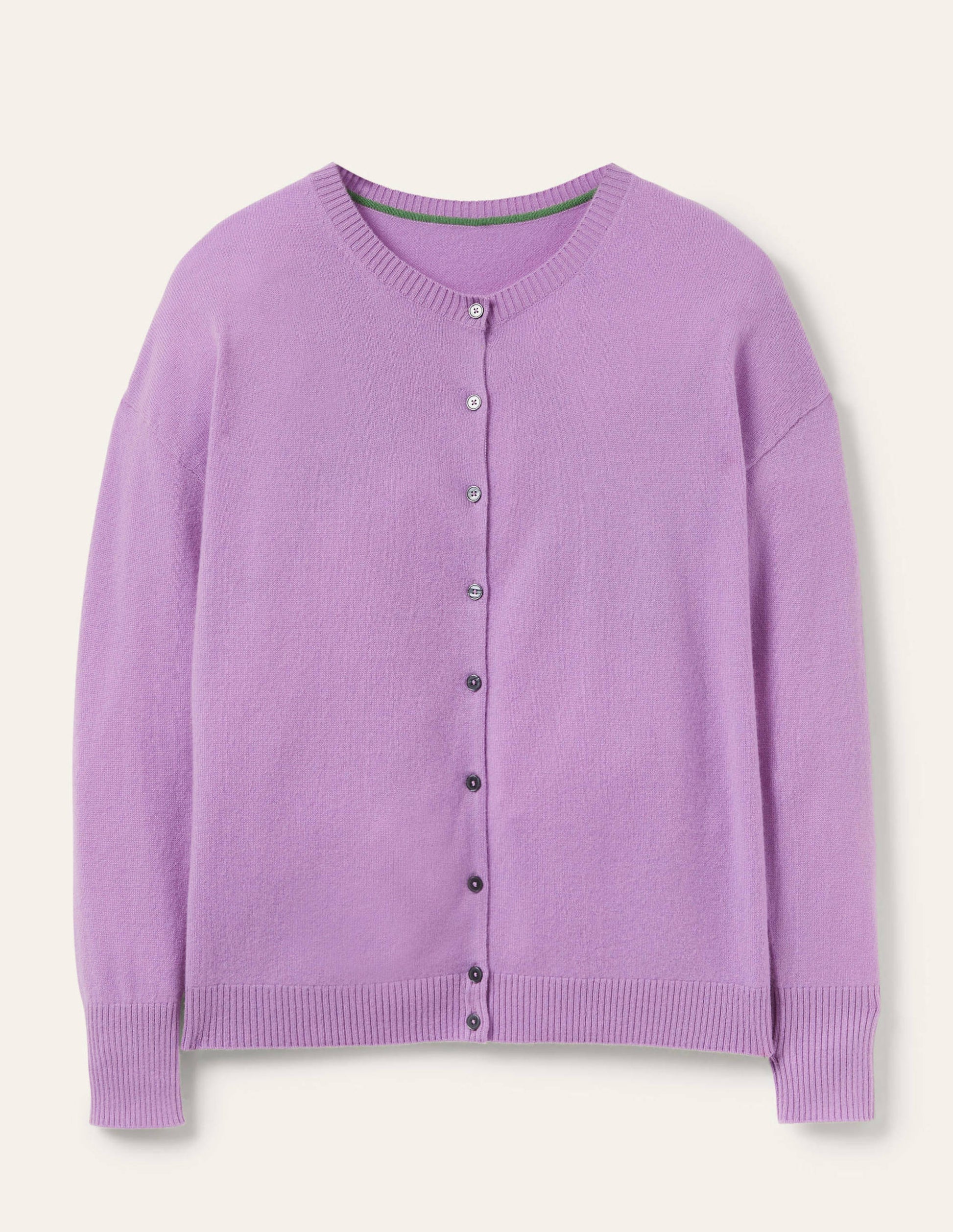 Cashmere Cardigan-African Violet-6