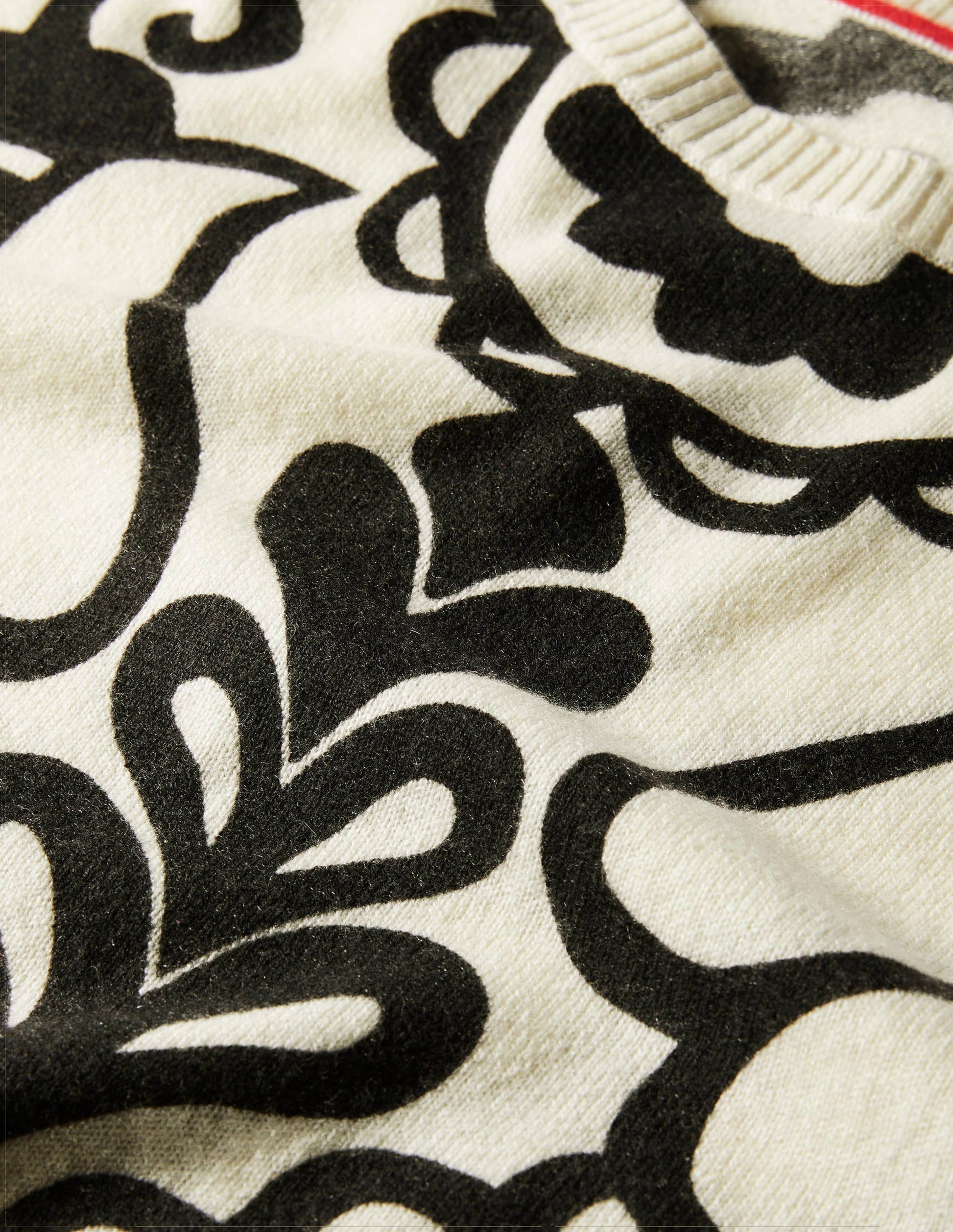 Margot Cashmere Sweater-Ivory, Floral Heart-6