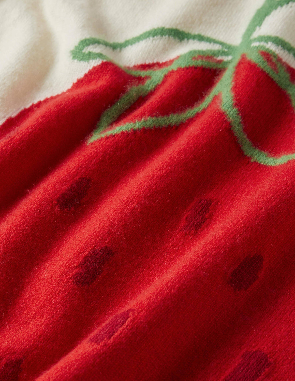 Margot Cashmere Sweater-Ivory, Strawberry-5