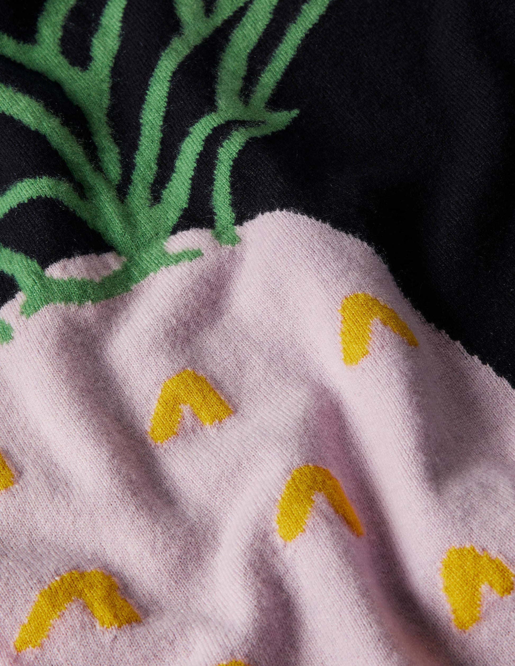 Margot Cashmere Sweater-Navy, Pineapple-5