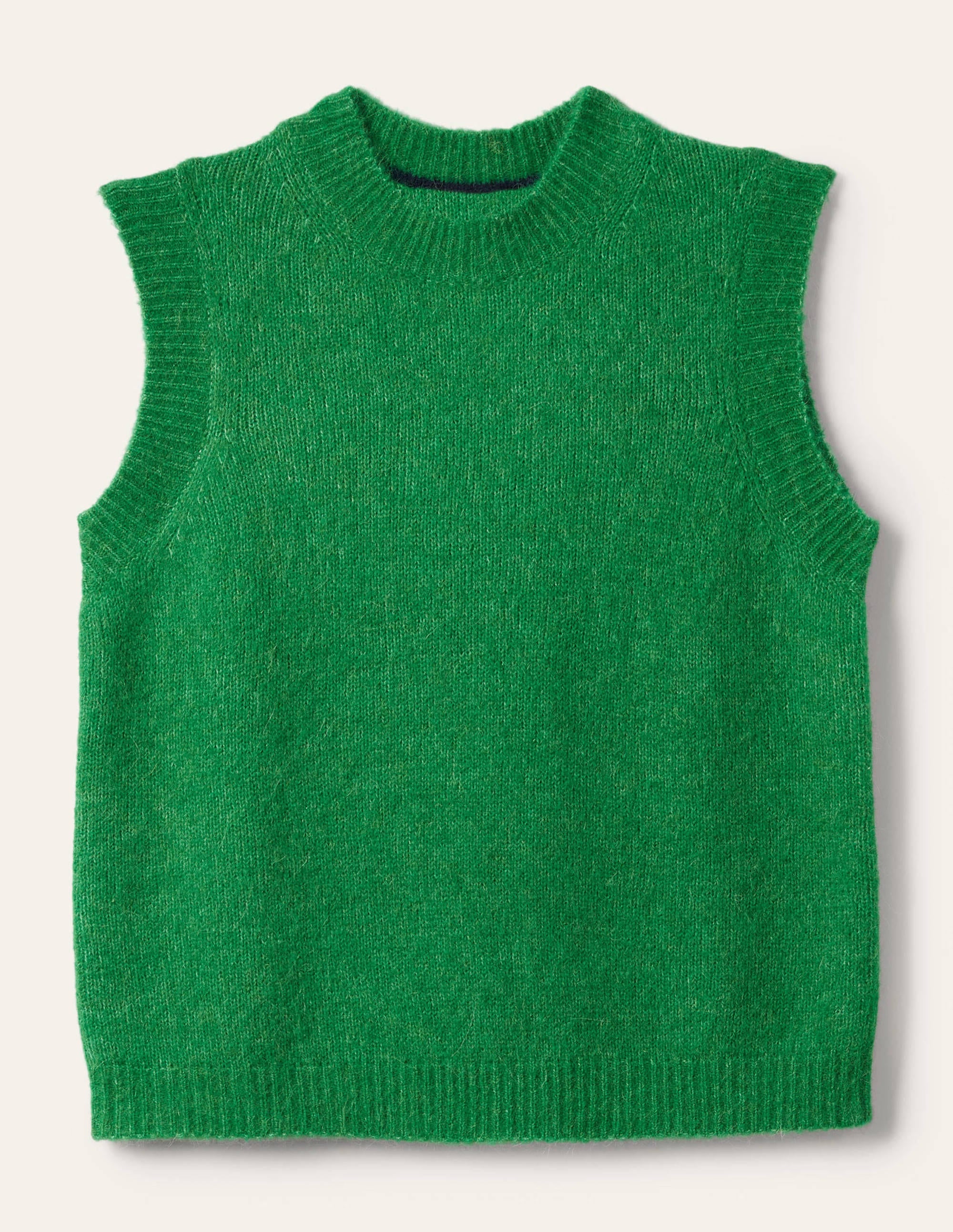 Fluffy Sweater Vest-Irish Green - Image 5