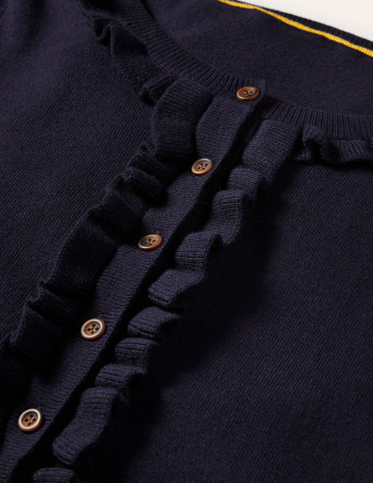 Lara Frill Henley Sweater-Navy - Image 6