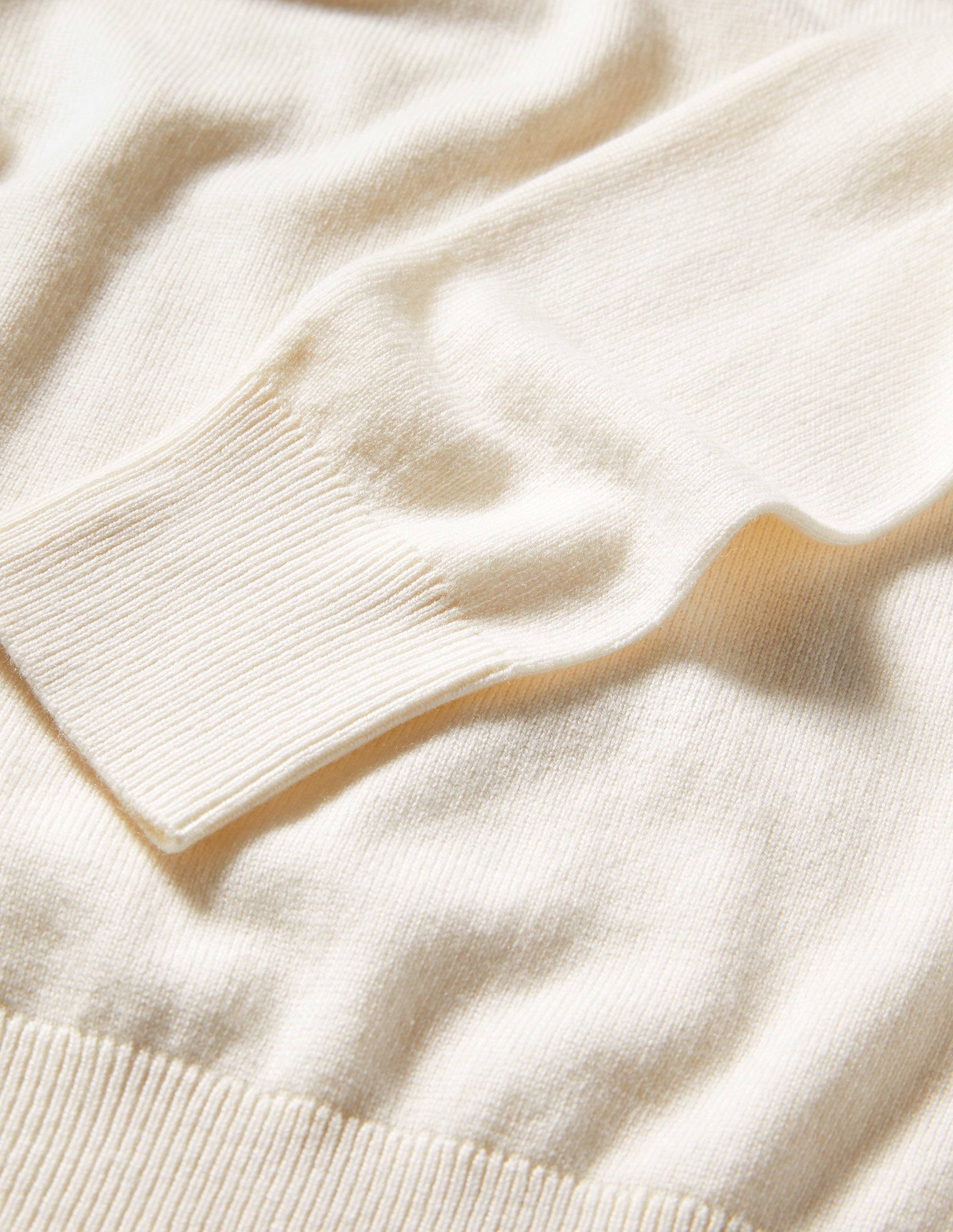 Square Neck Sweater-Ivory - Image 6