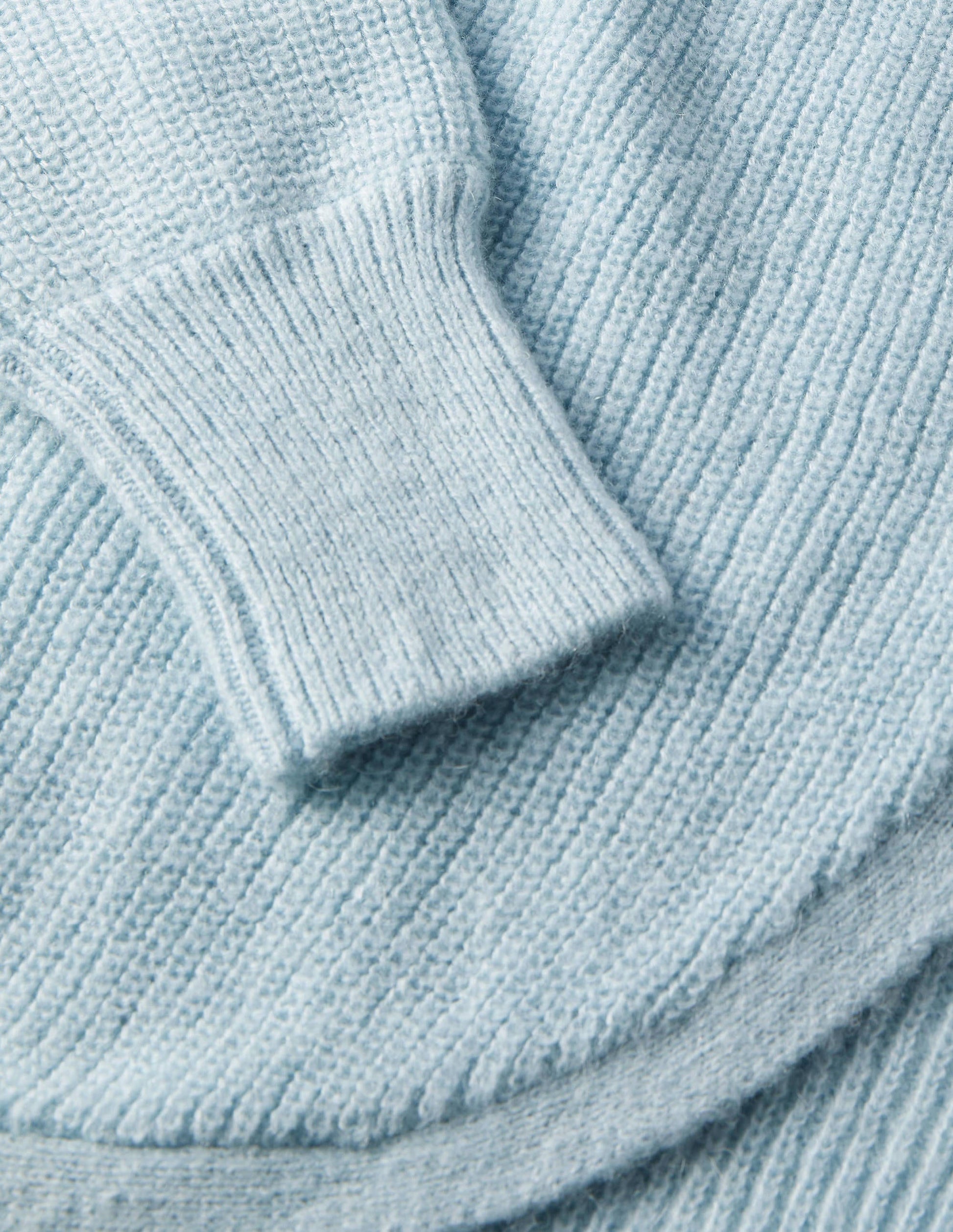 Relaxed Fluffy Cardigan-Dawn Sky-5