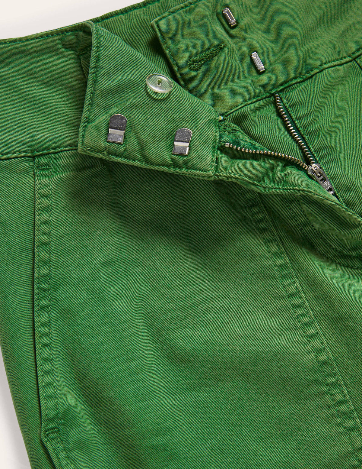 Cuff Strap Tie Pants-Sprout Green - Image 6