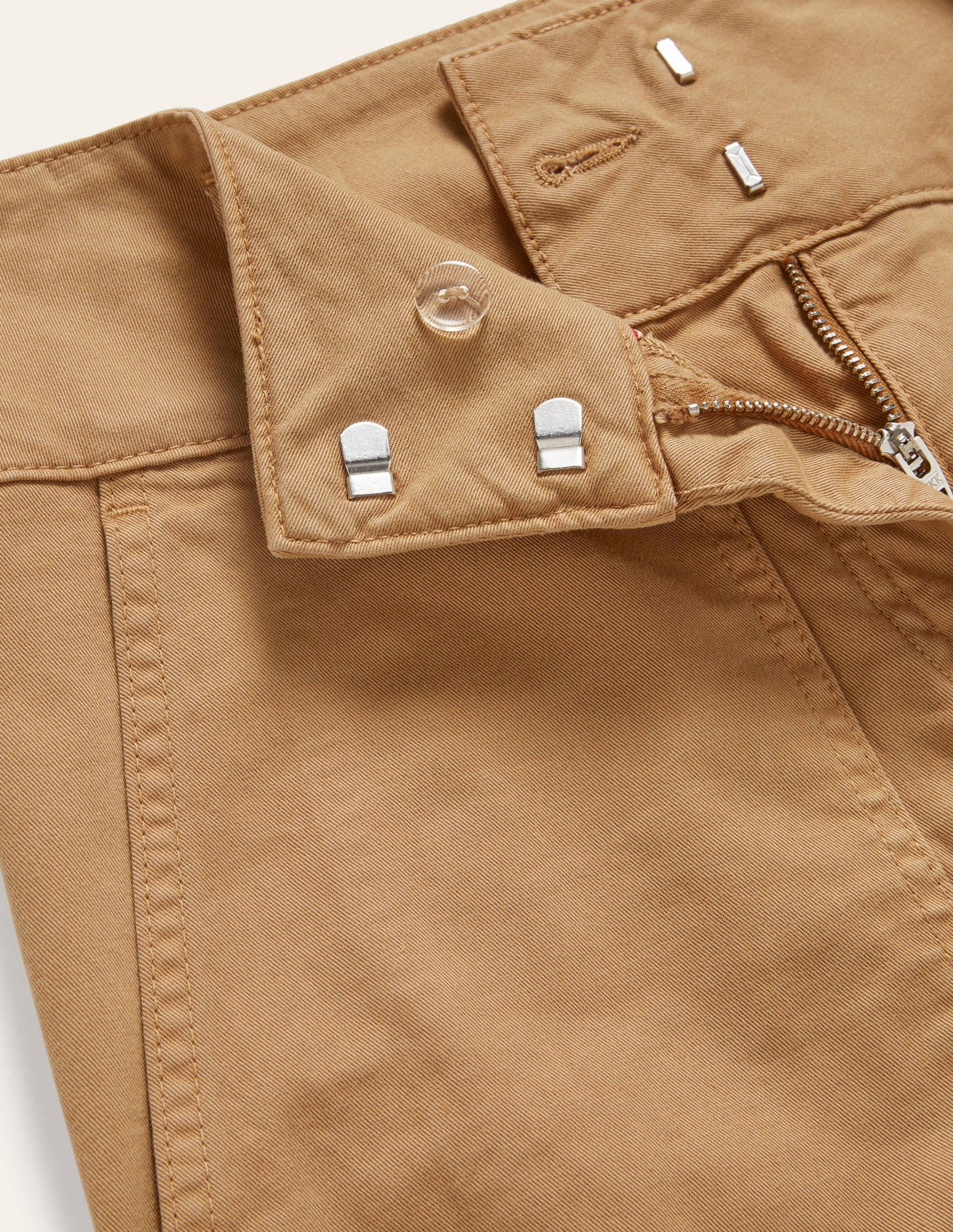 Cuff Strap Tie Pants-Ground Ginger-6
