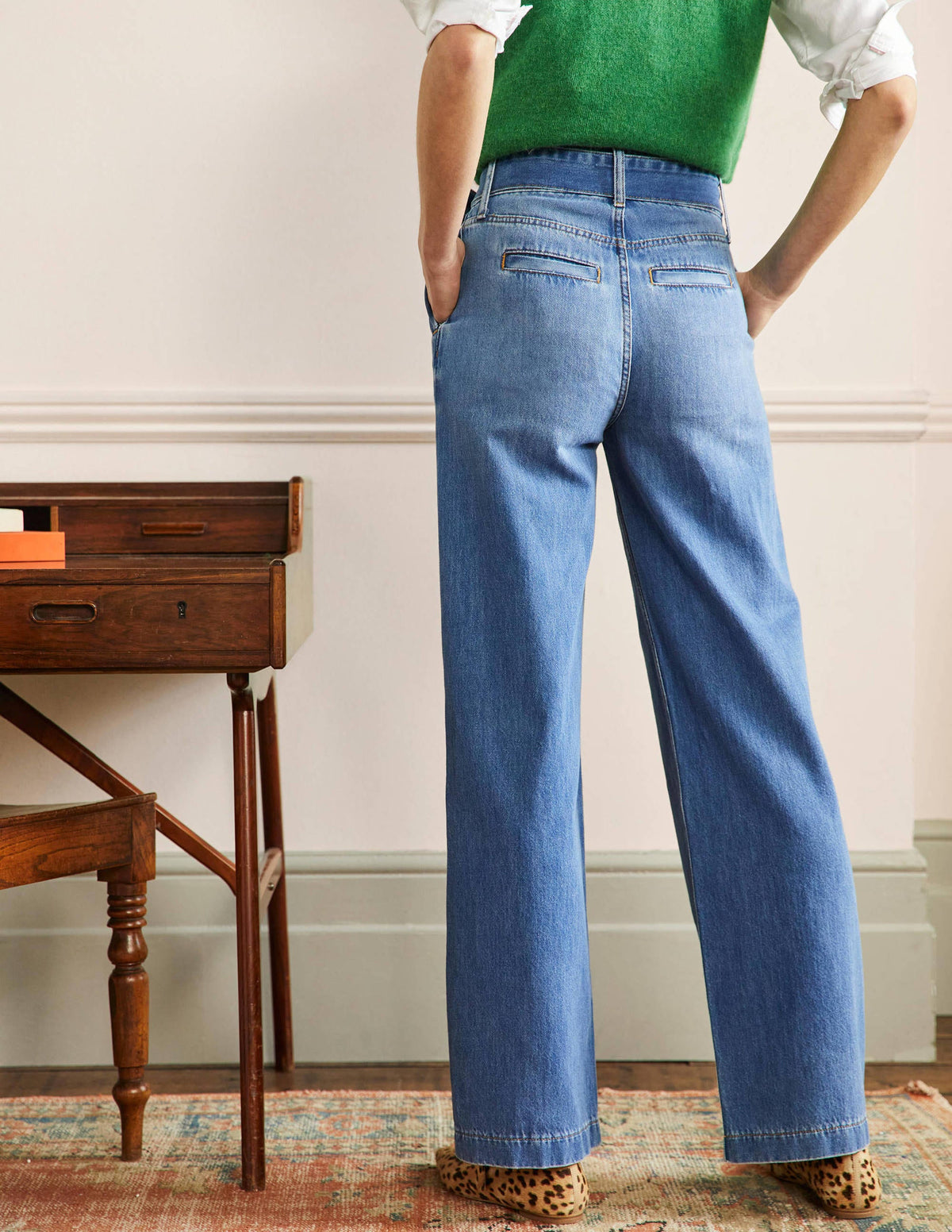 Wideleg Slouchy Jeans-Light Vintage-3