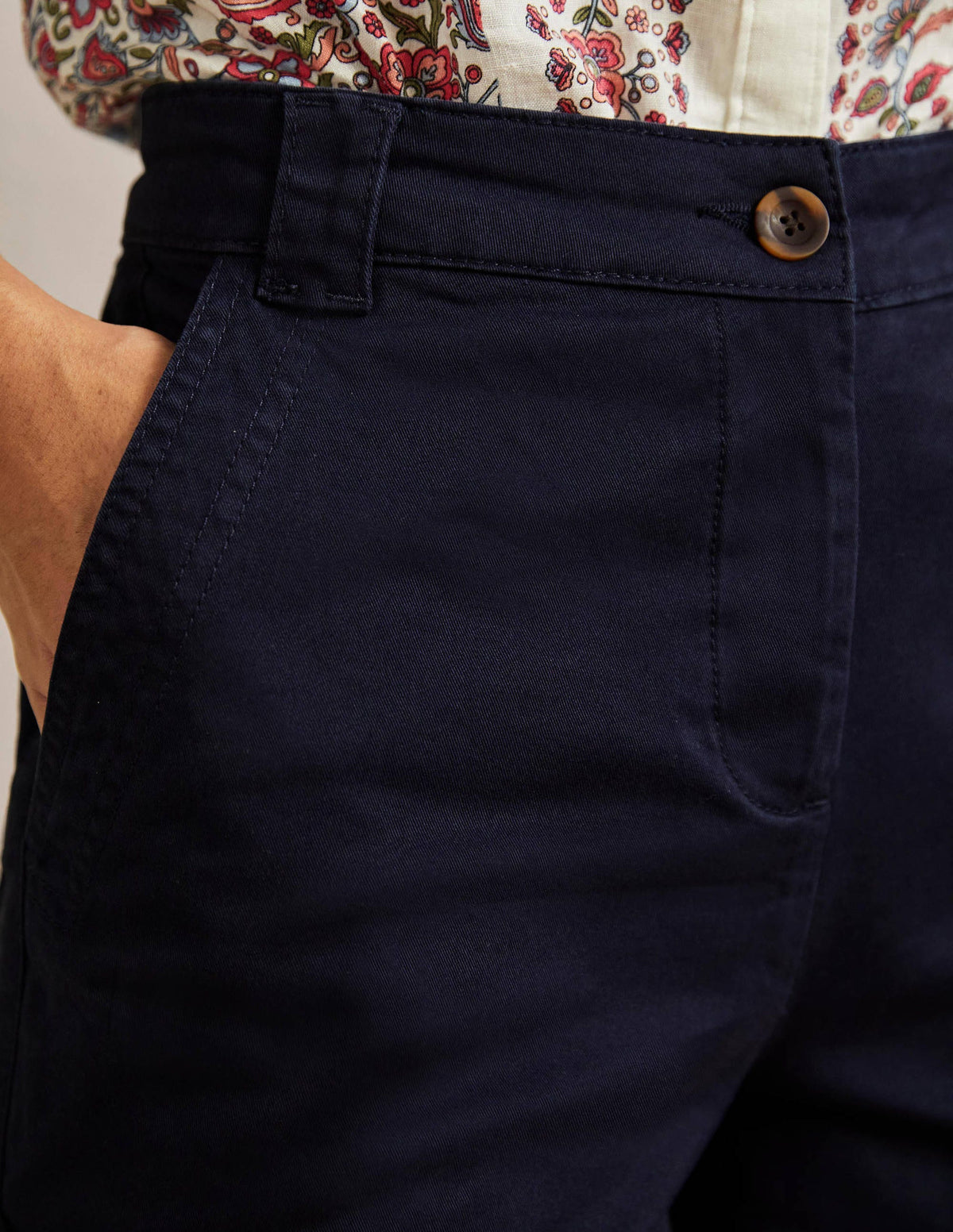 Classic Chino Shorts-Navy - Image 2