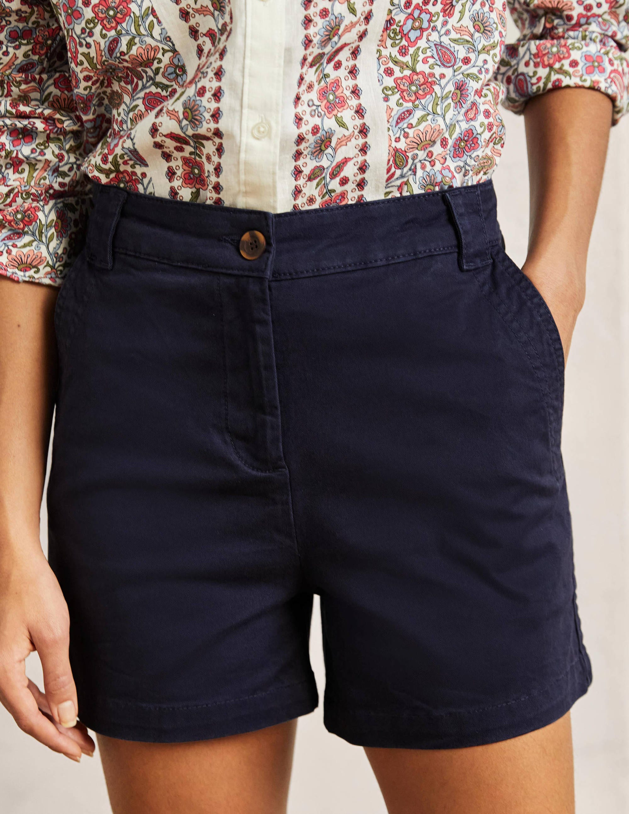 Classic Chino Shorts-Navy - Image 4
