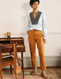 Classic Chino Pants-Teak Wood Brown