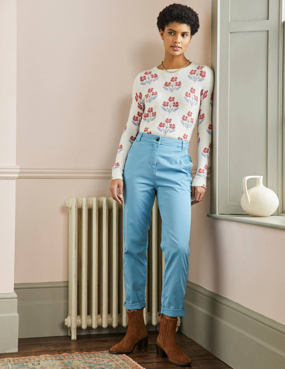 Classic Chino Pants-Mountain Spring Blue - Image 1