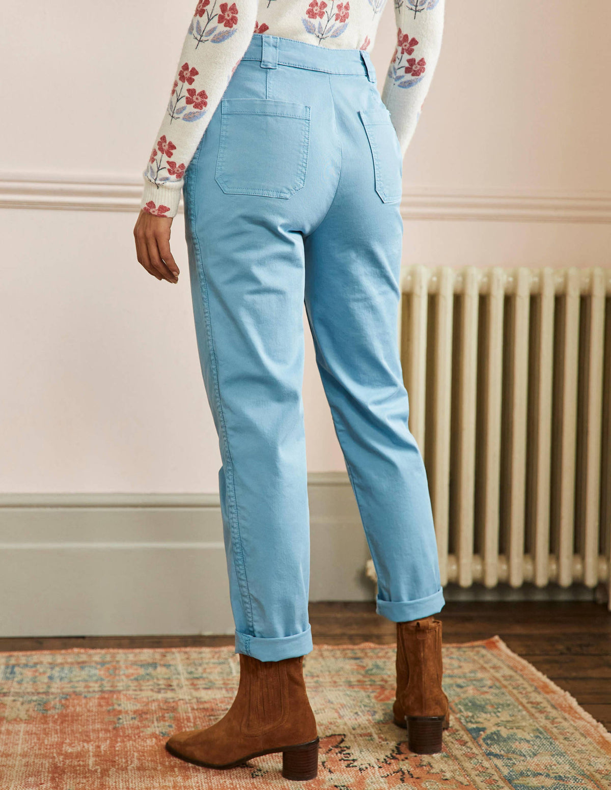 Classic Chino Pants-Mountain Spring Blue-3