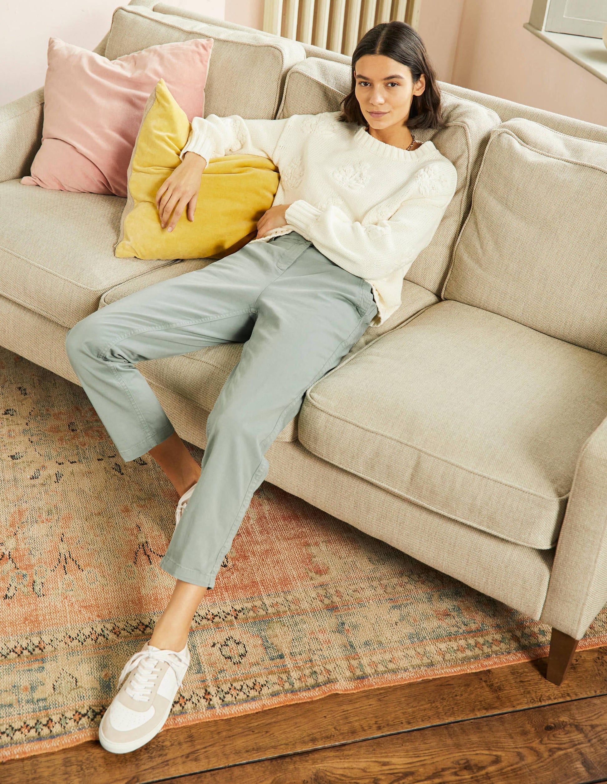 Classic Chino Pants-Iceberg Green-1