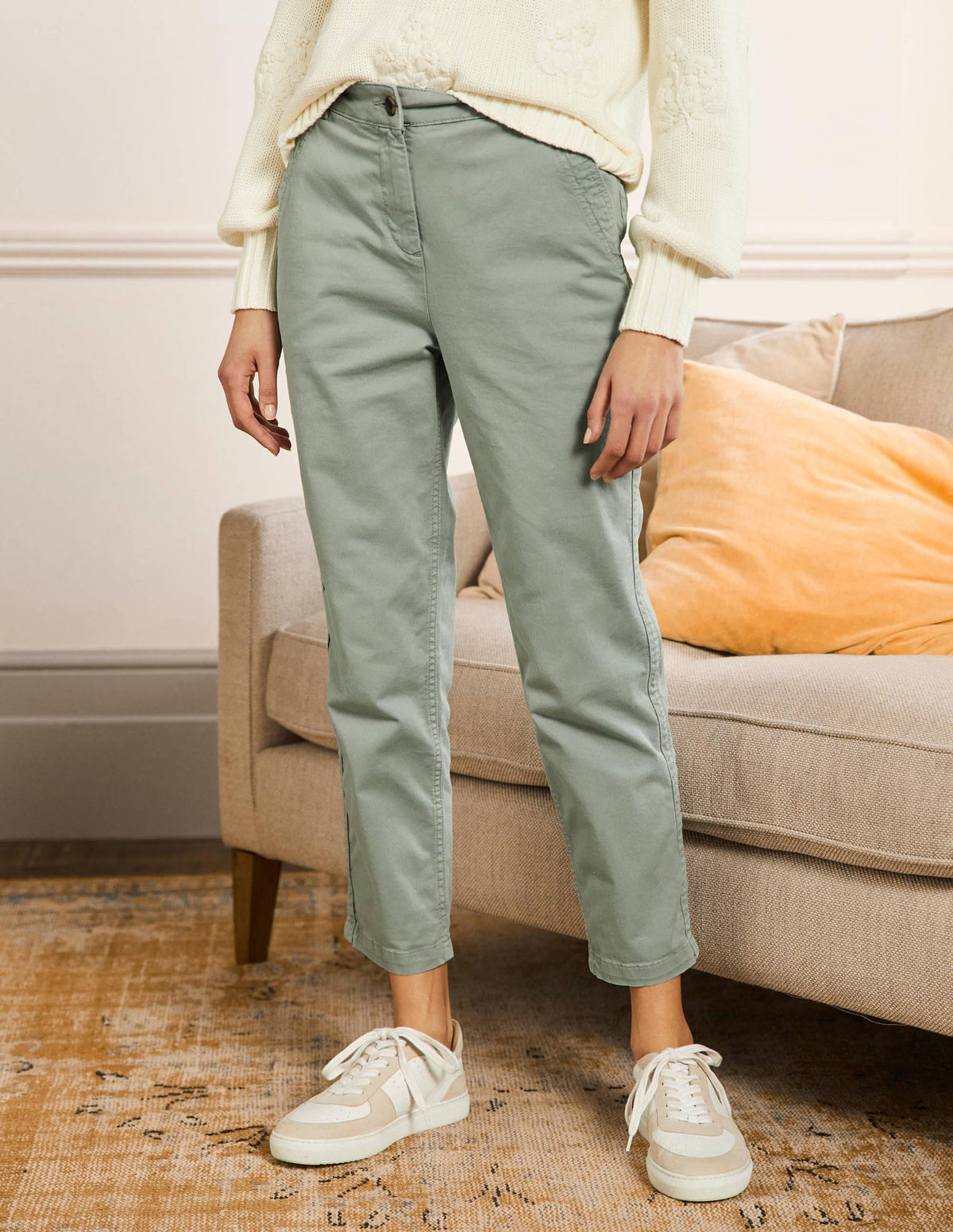 Classic Chino Pants-Iceberg Green-4