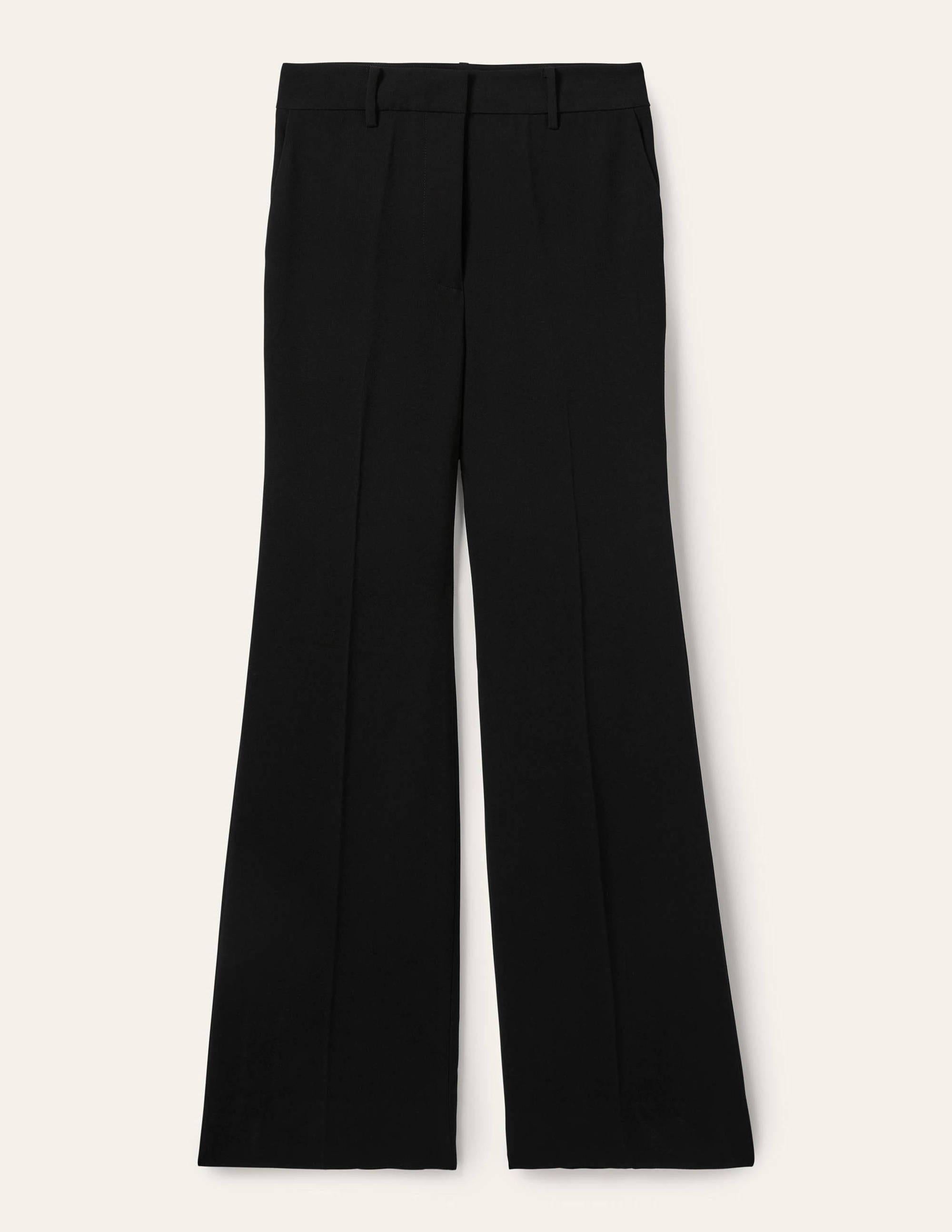 Relaxed Bootcut Pants-Black - Image 5