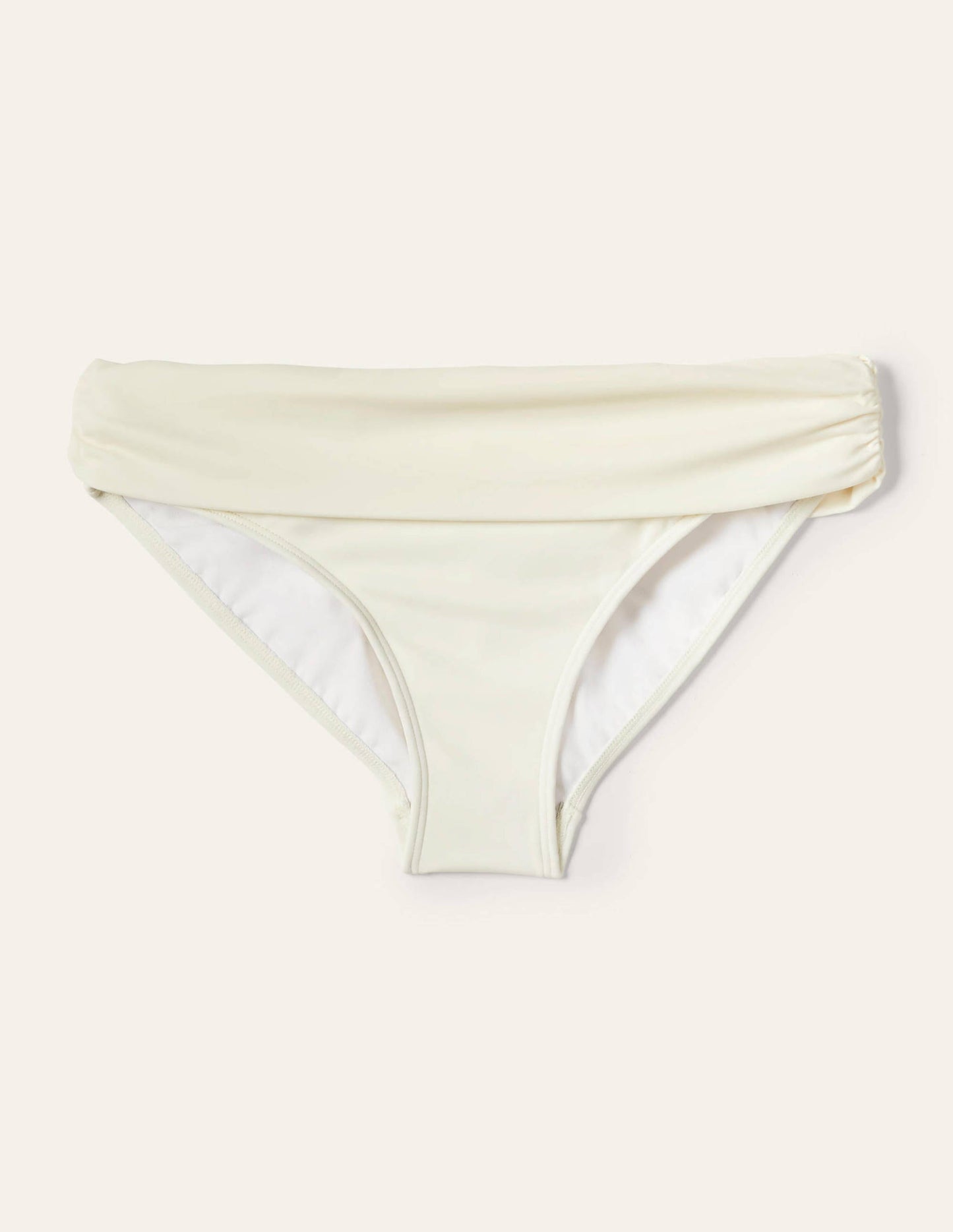 Levanzo Fold Bikini Bottoms-Ivory