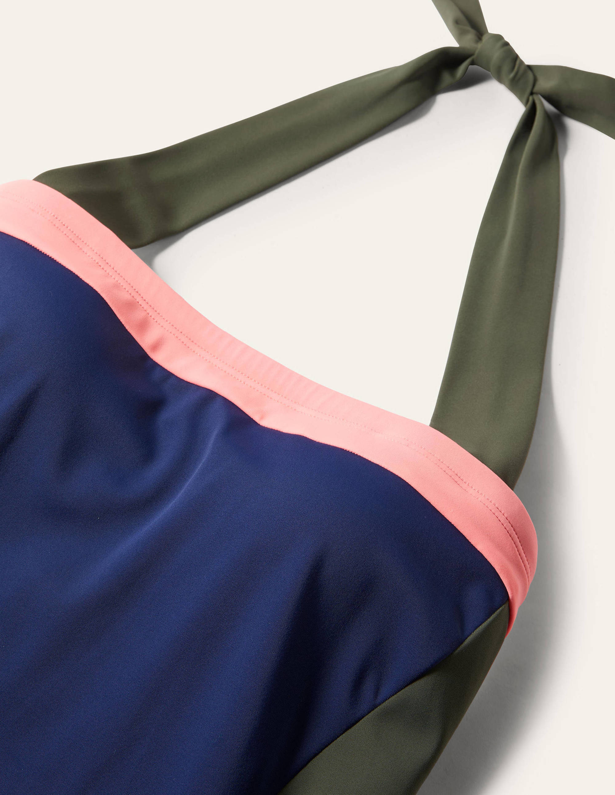Santorini Tankini Top-French Navy Colourblock - Image 6