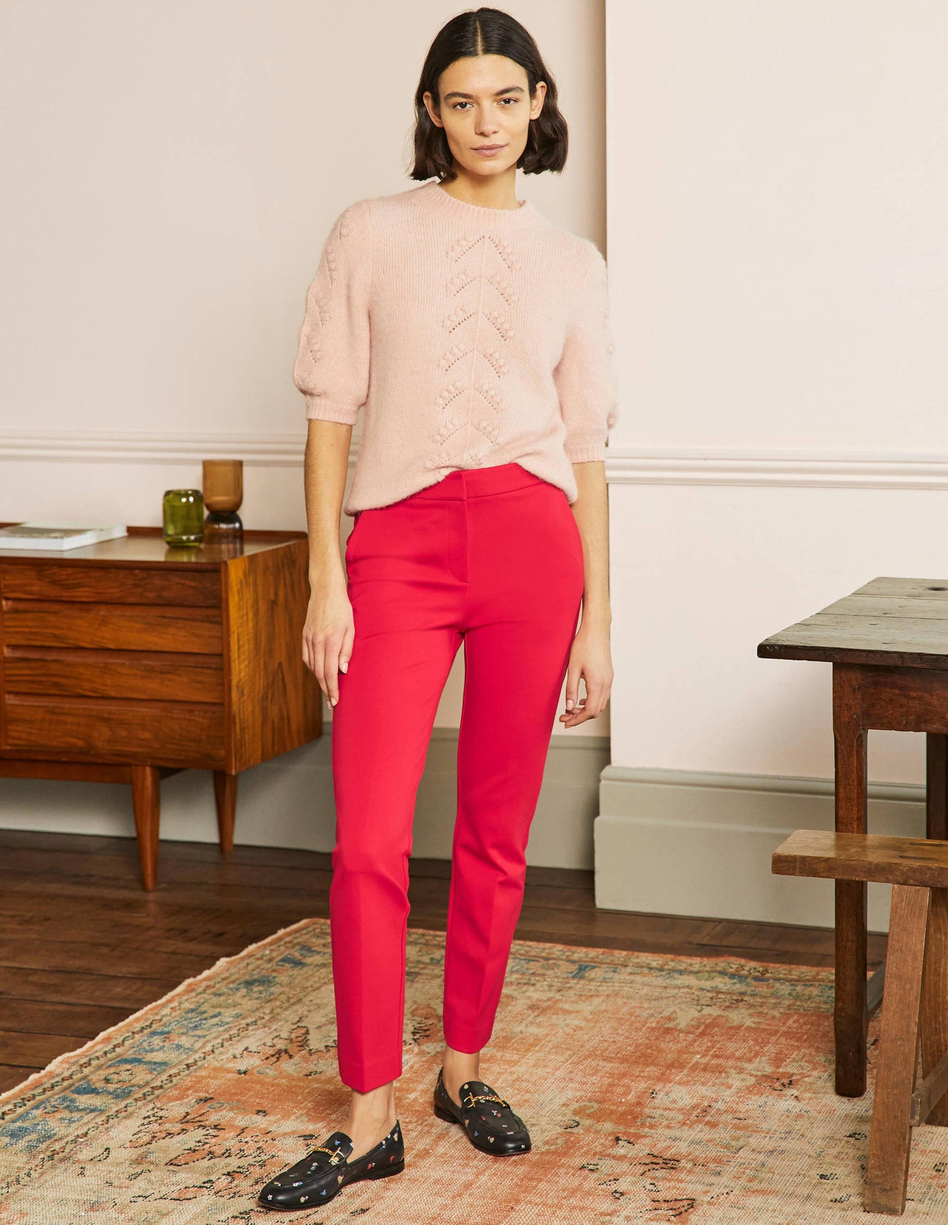 Hampshire 7/8 Pants-Red-1