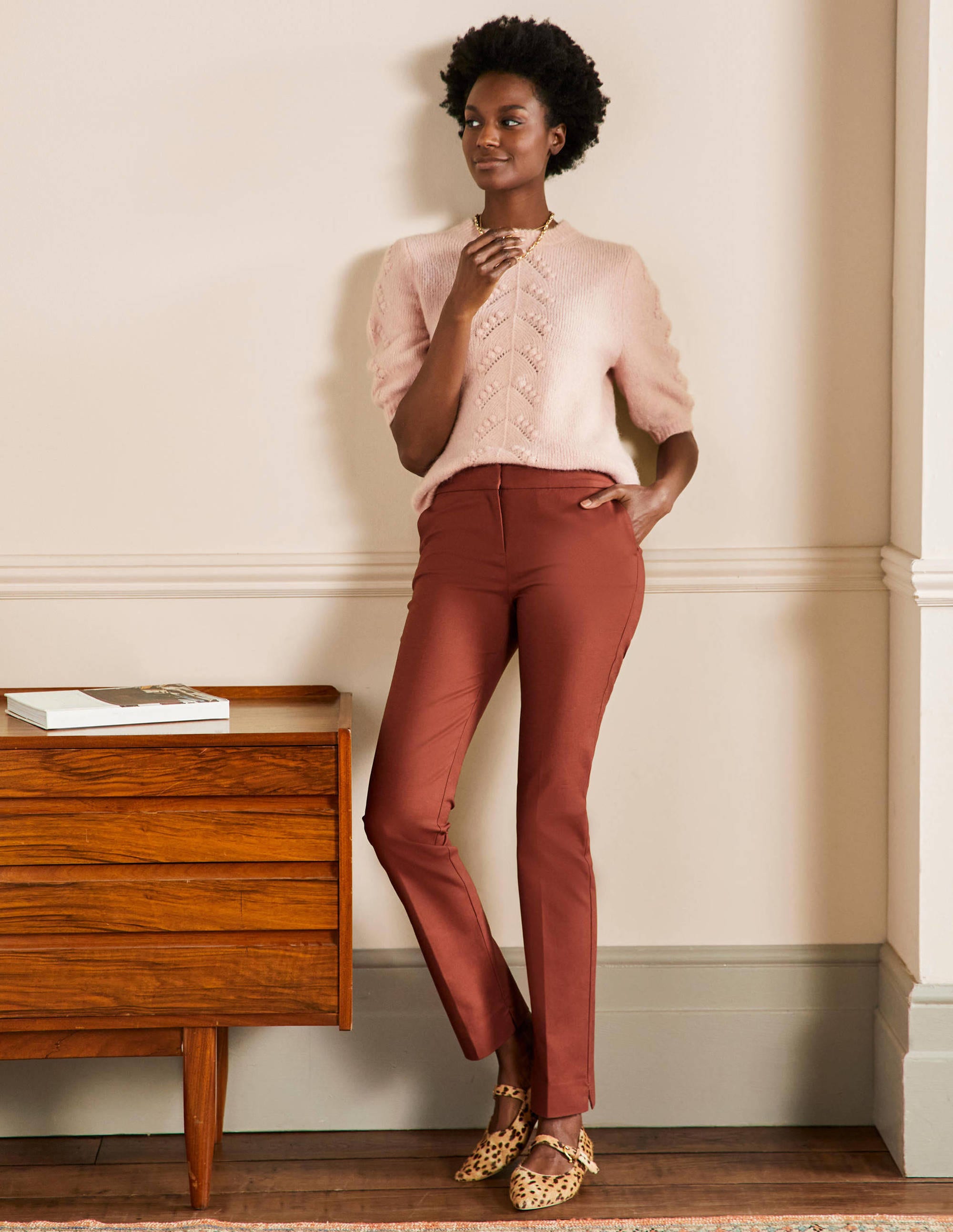 Richmond Pants-Red Oak - Image 1
