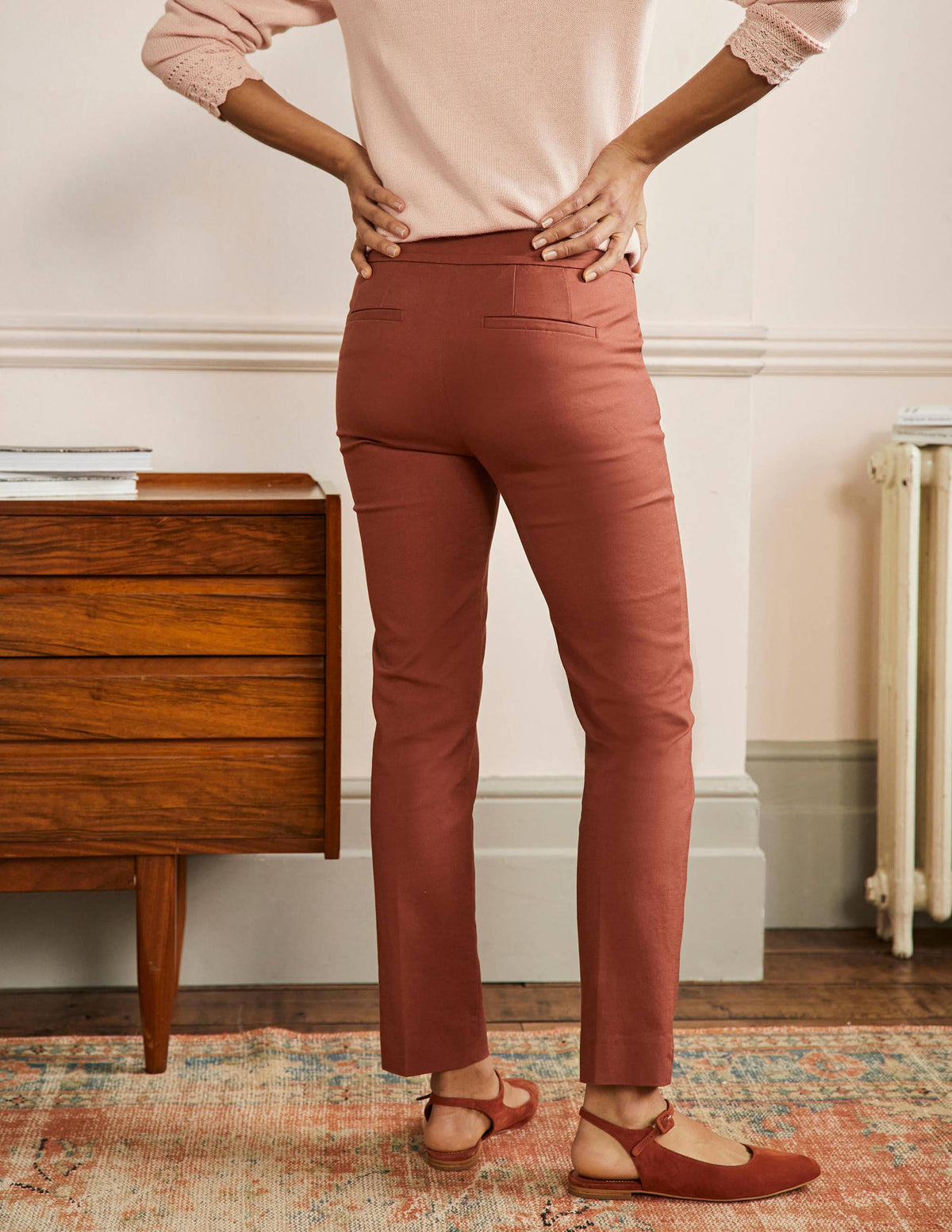 Richmond 7/8 Pants-Red Oak-3