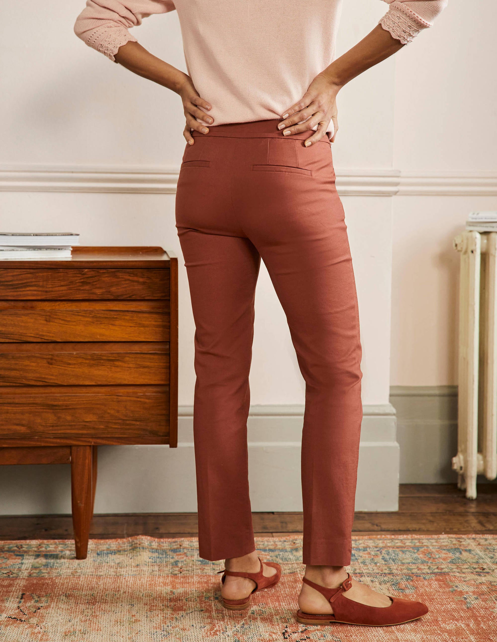 Richmond 7/8 Pants-Red Oak - Image 3