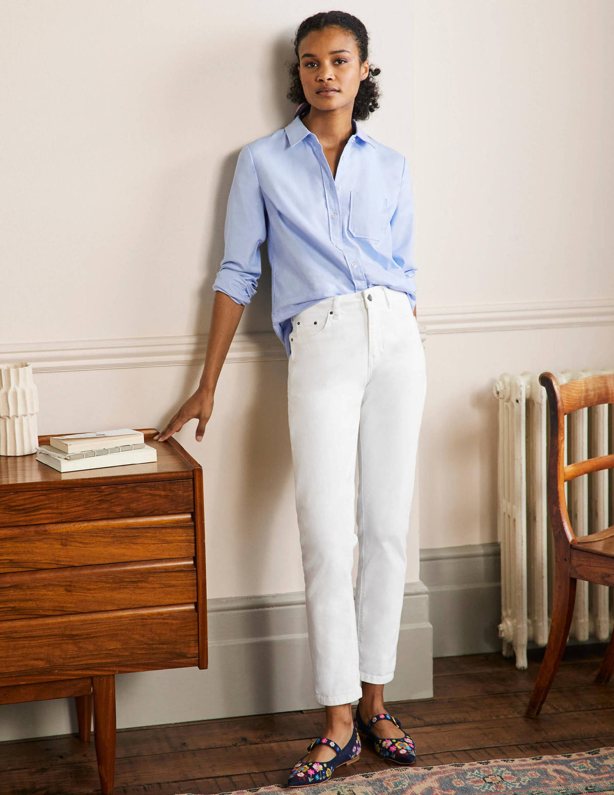 Skinny Jeans-White-1