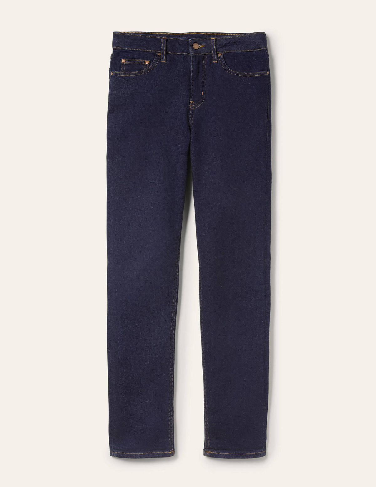 Slim Straight Jeans-Indigo-11