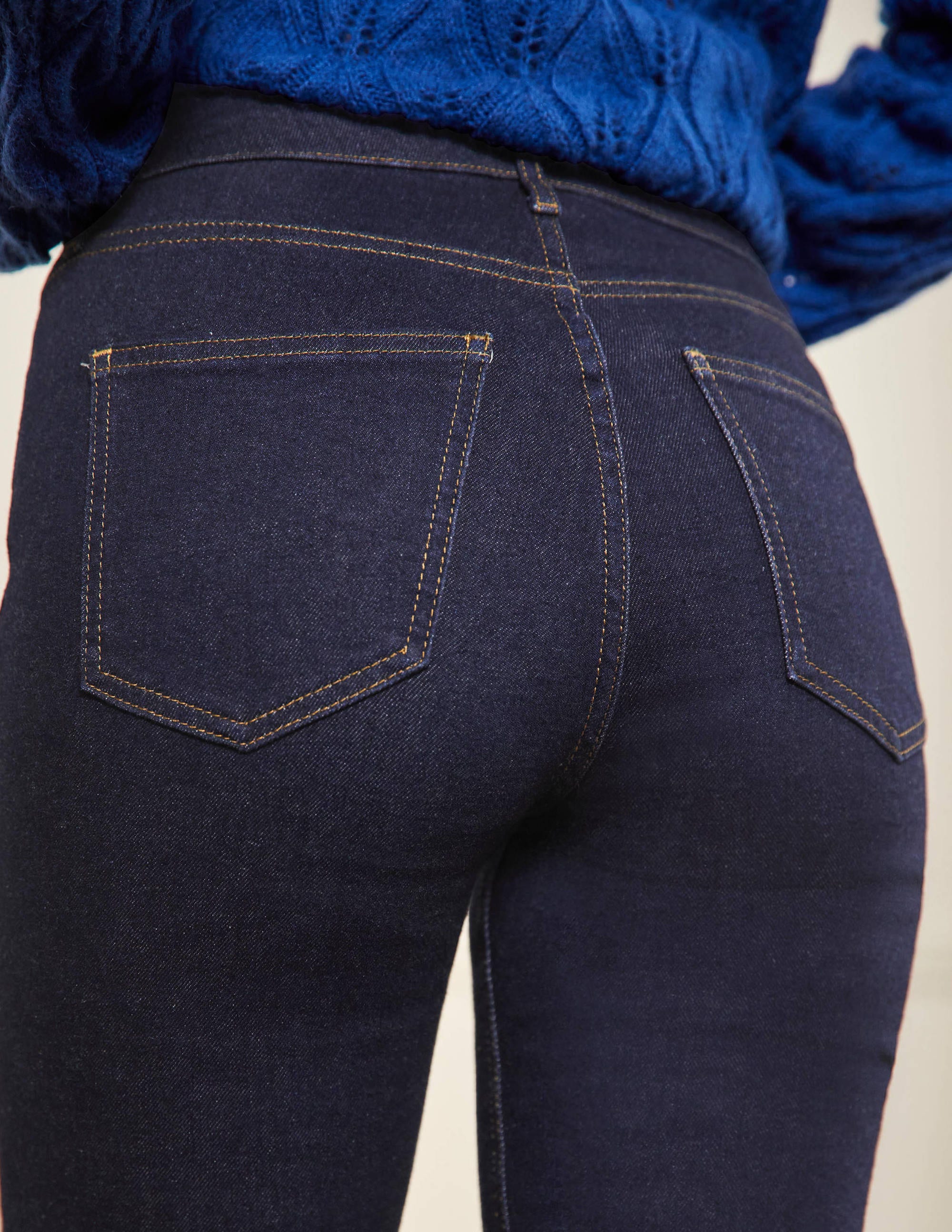 Slim Straight Jeans-Indigo - Image 5