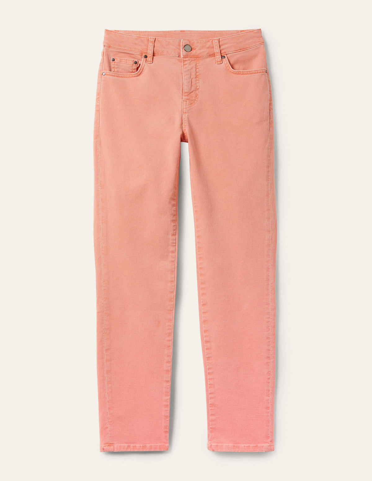 Slim Straight Ankle Skimmers-Burnt Coral-6