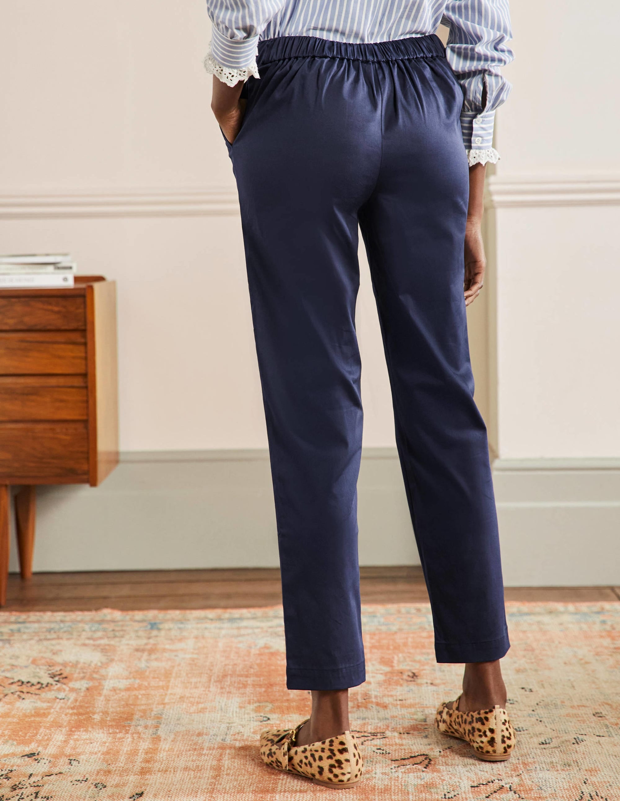 Pull On Pants-Navy - Image 3